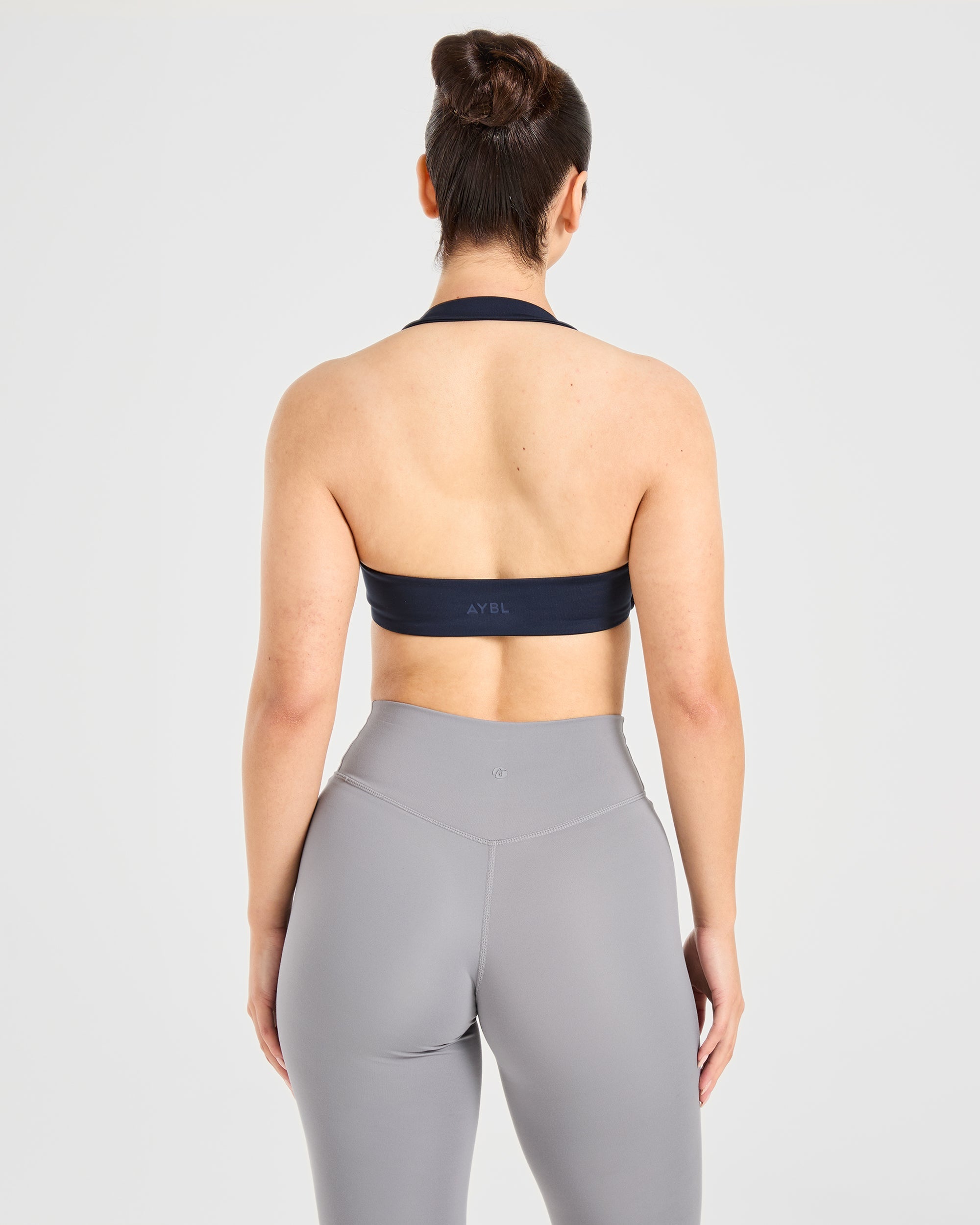 Sports Bra Halterneck Esencial - Azul Marino