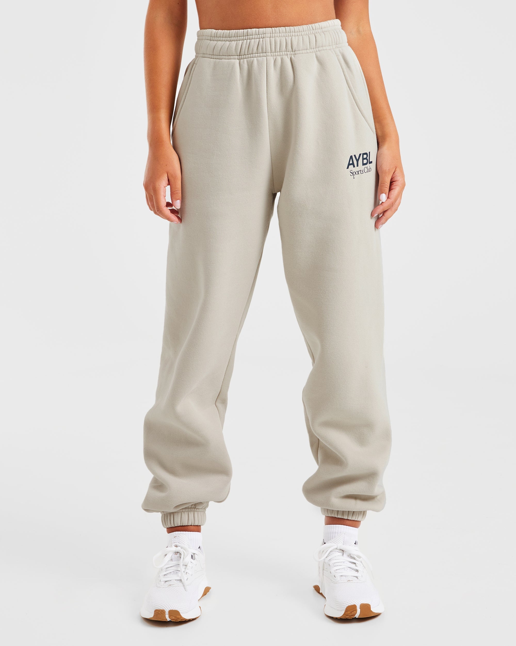 Pantalones Jogger Oversized del Club Deportivo AYBL - Arena/Azul marino