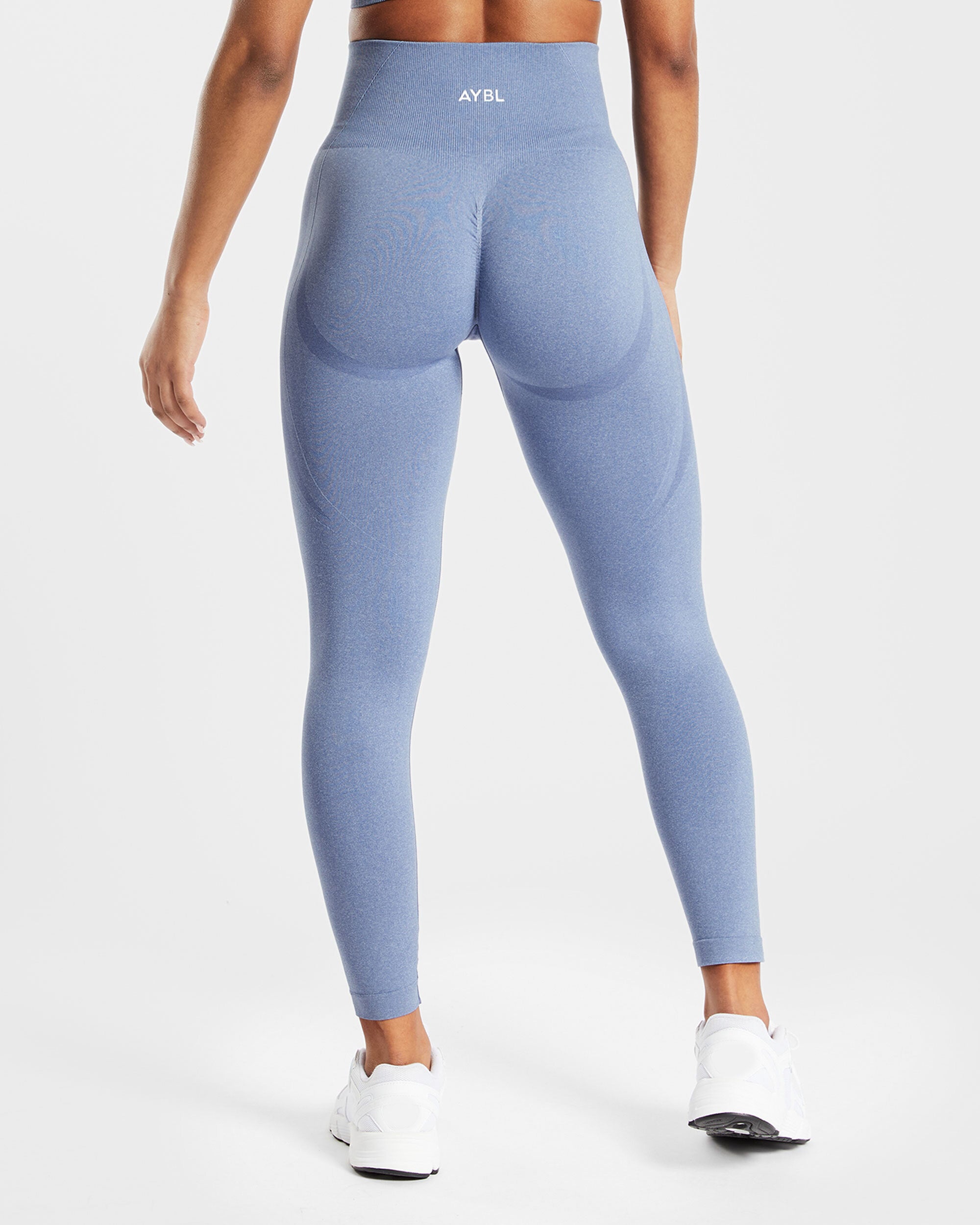 Leggings sin costuras Empower - Azul Marl