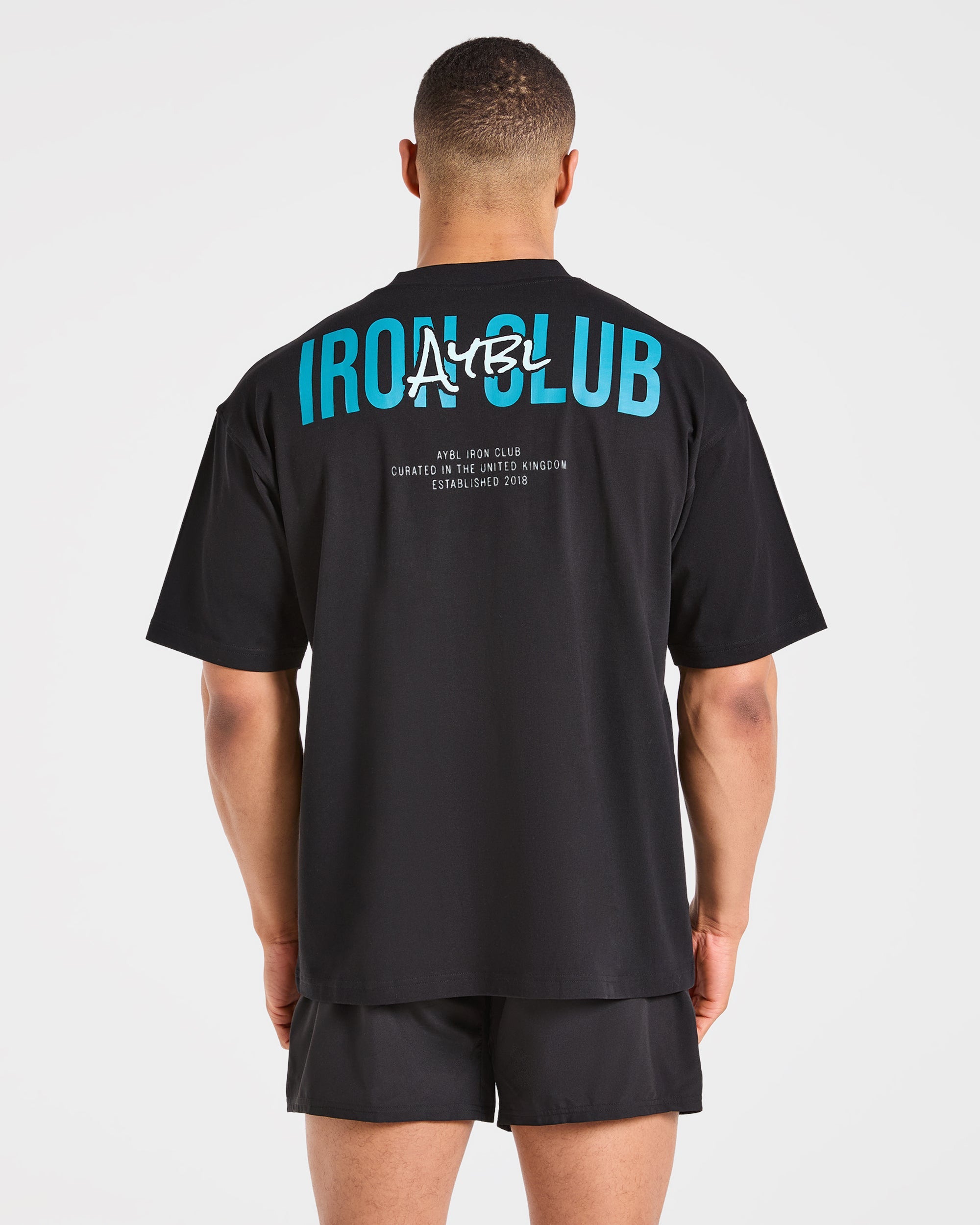Camiseta Oversized de Hierro AYBL - Negro