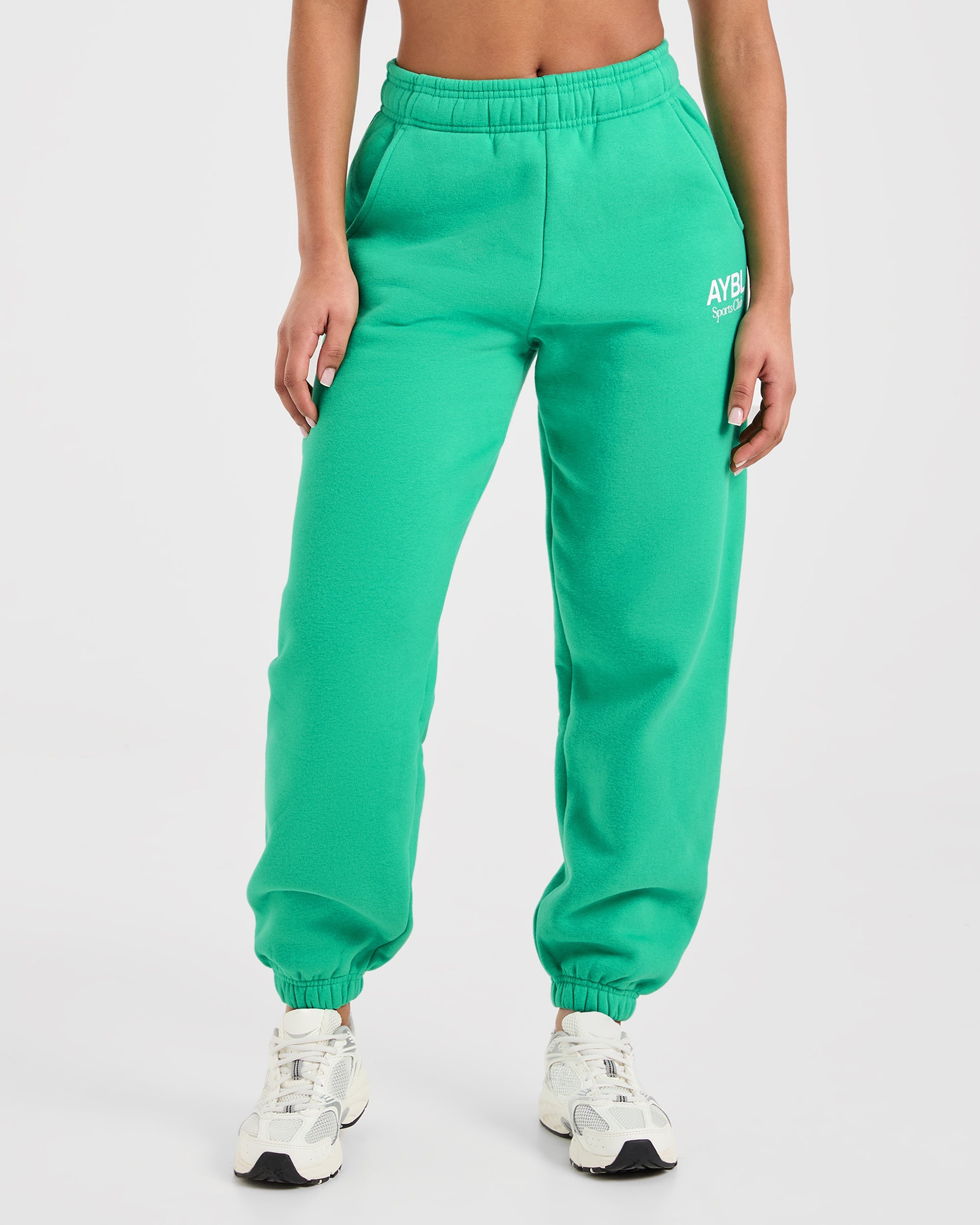 Pantalones Jogger Oversized del Club Deportivo AYBL - Verde Carreras
