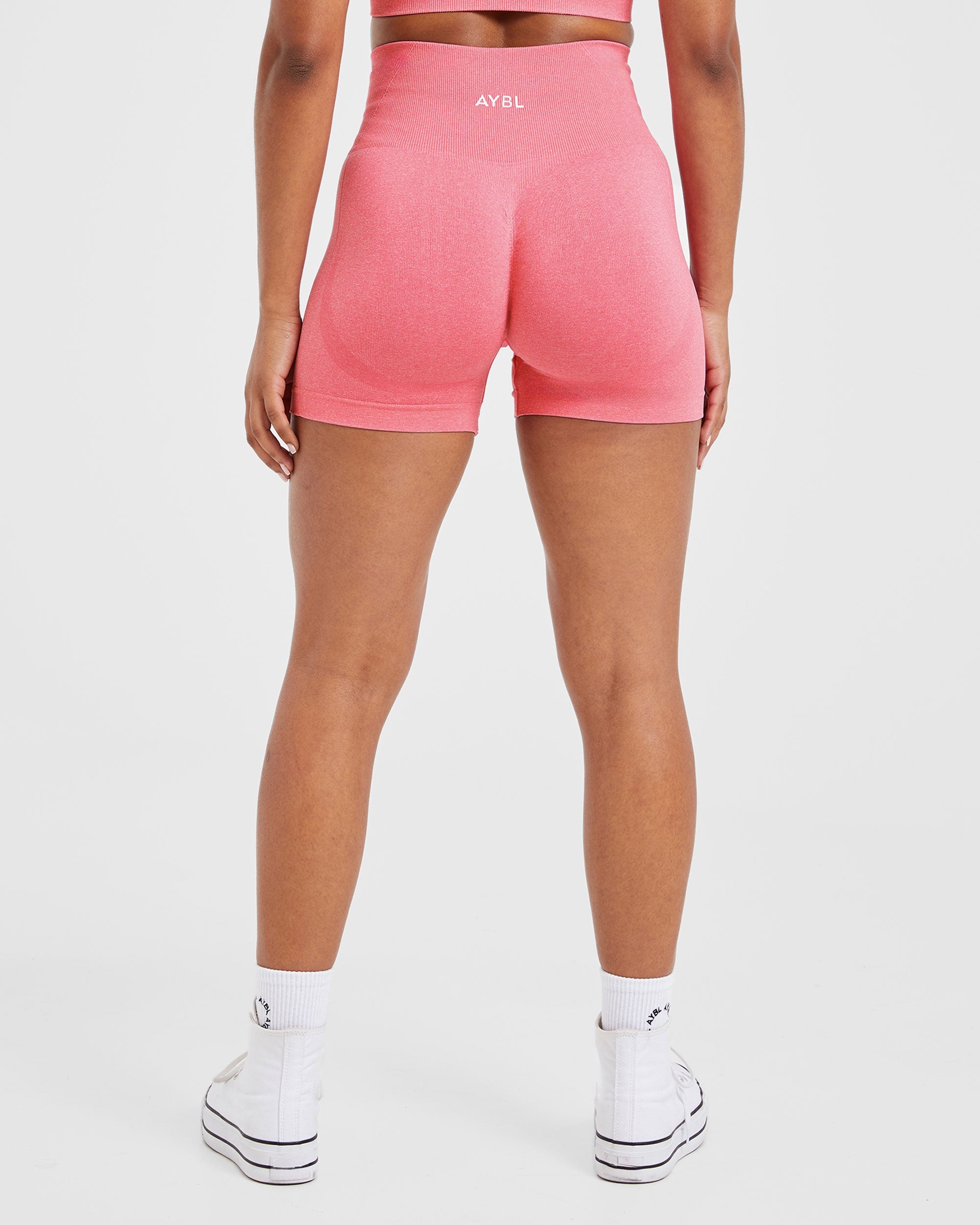 Empower Shorts Sin Costuras - Rosa Marl
