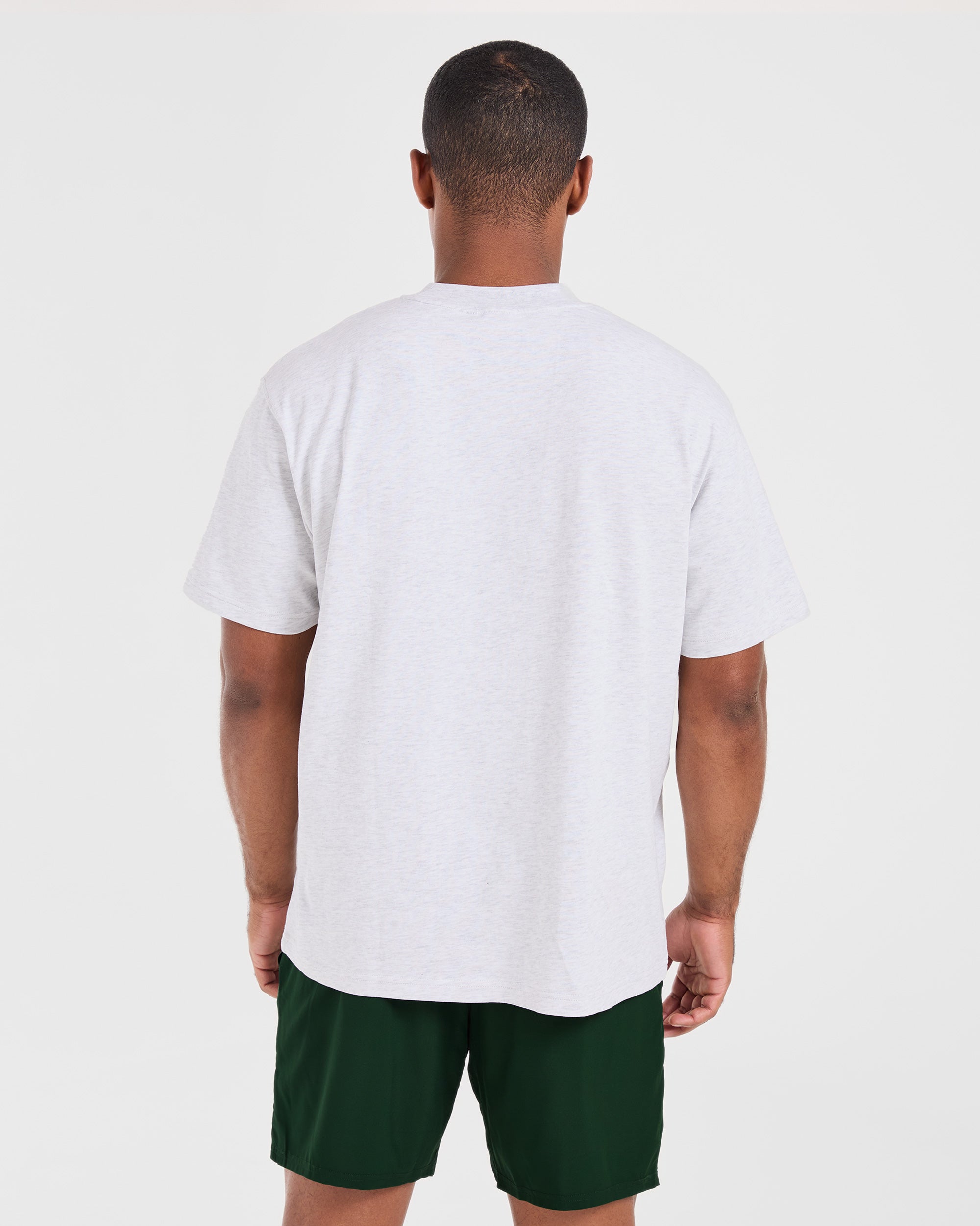 Camiseta Oversized de Atletismo - Gris Marll