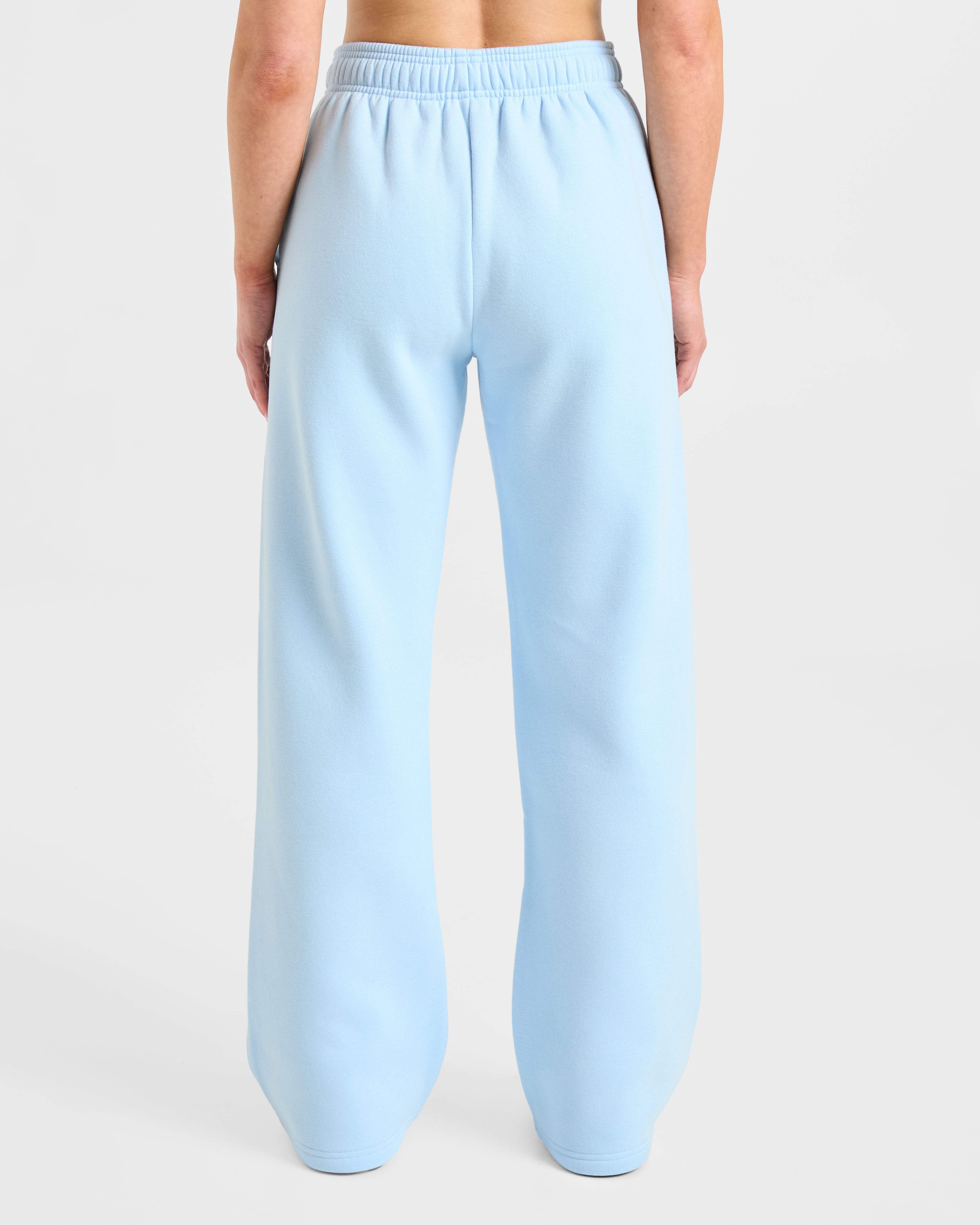 Pantalones Jogger de Pierna Recta Varsity 2.0 Oversized - Azul/Azul Marino