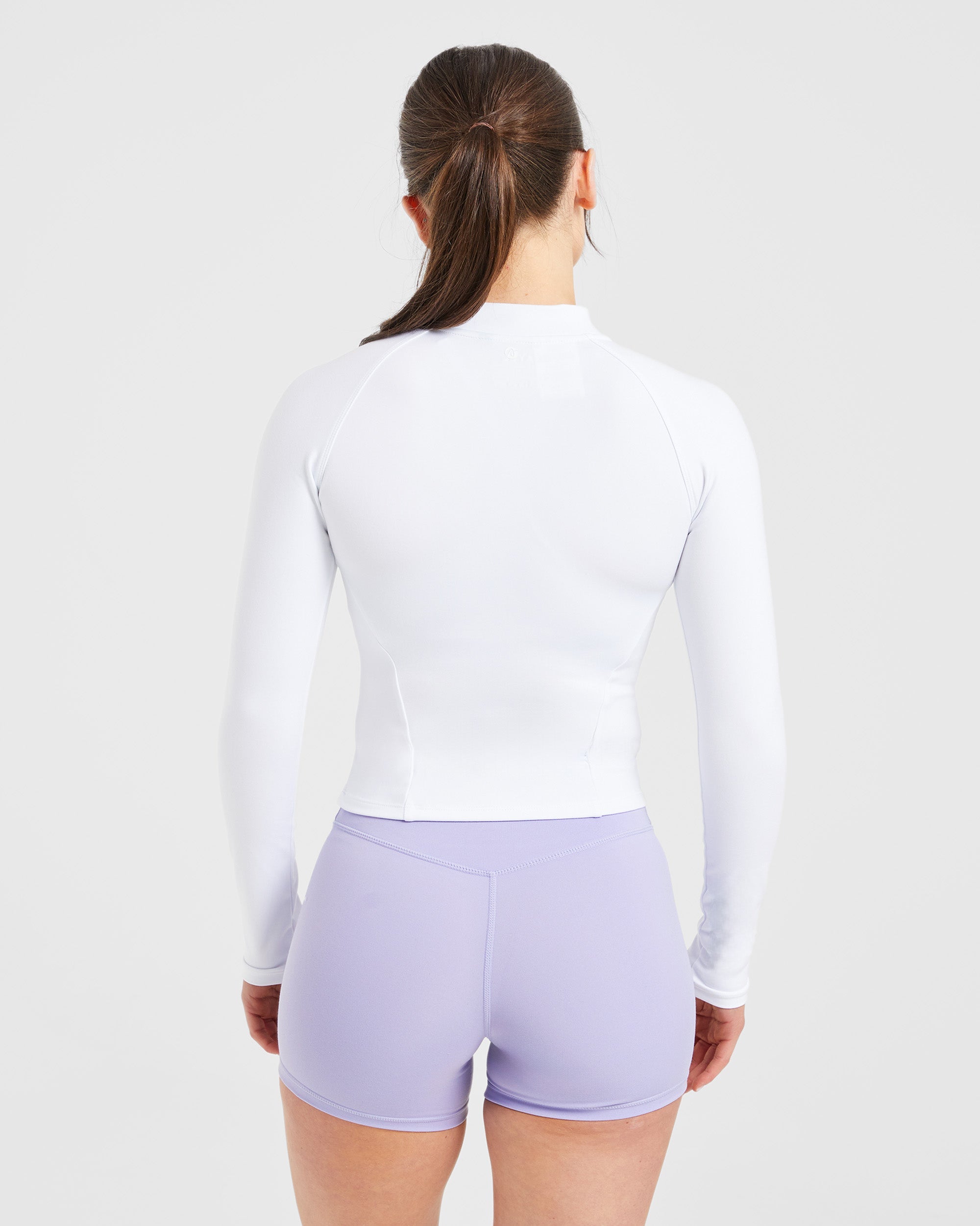 Chaqueta con cremallera Staple - Blanco