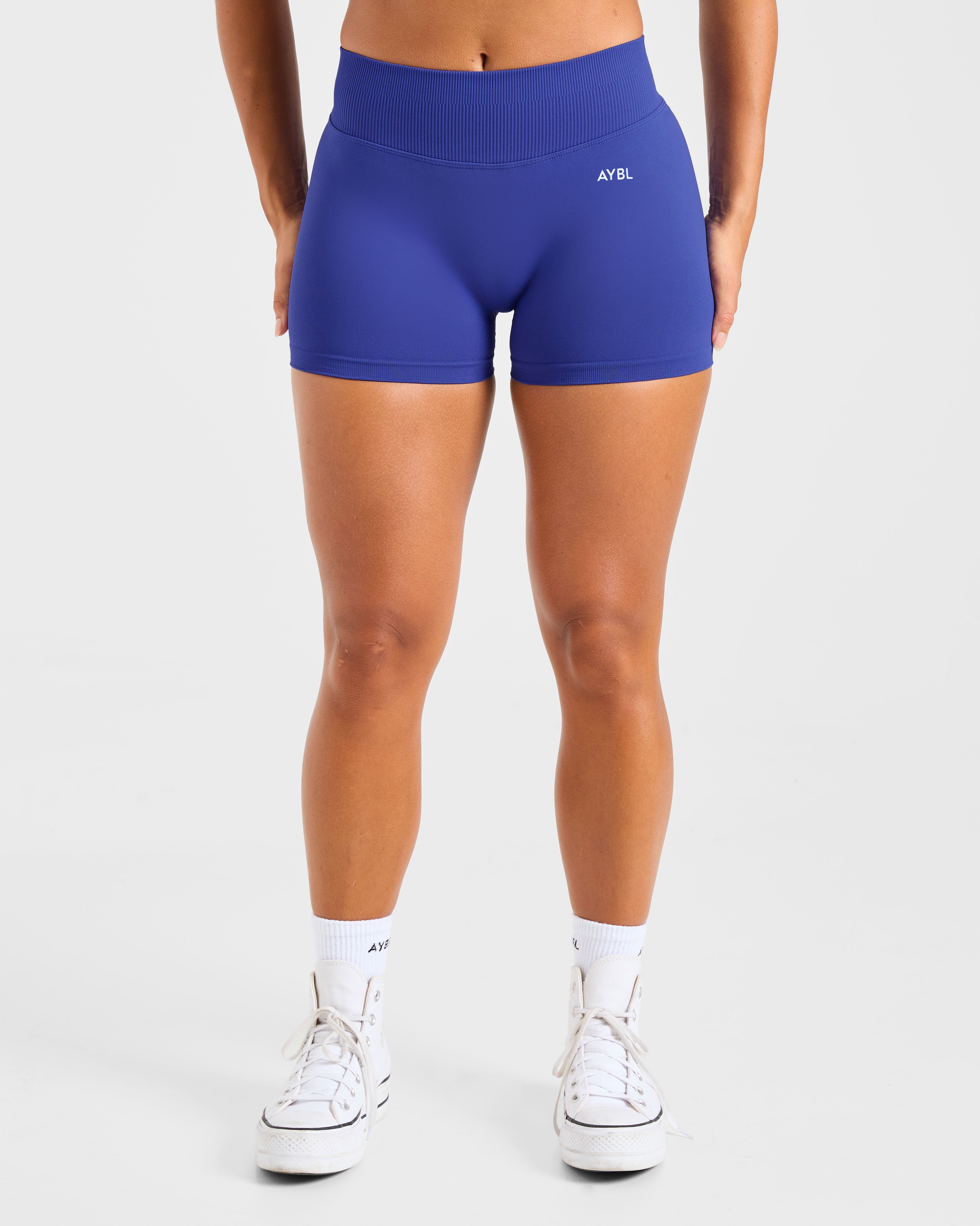 Mejora tus shorts sin costuras | 3,5" - Azul Cobalto