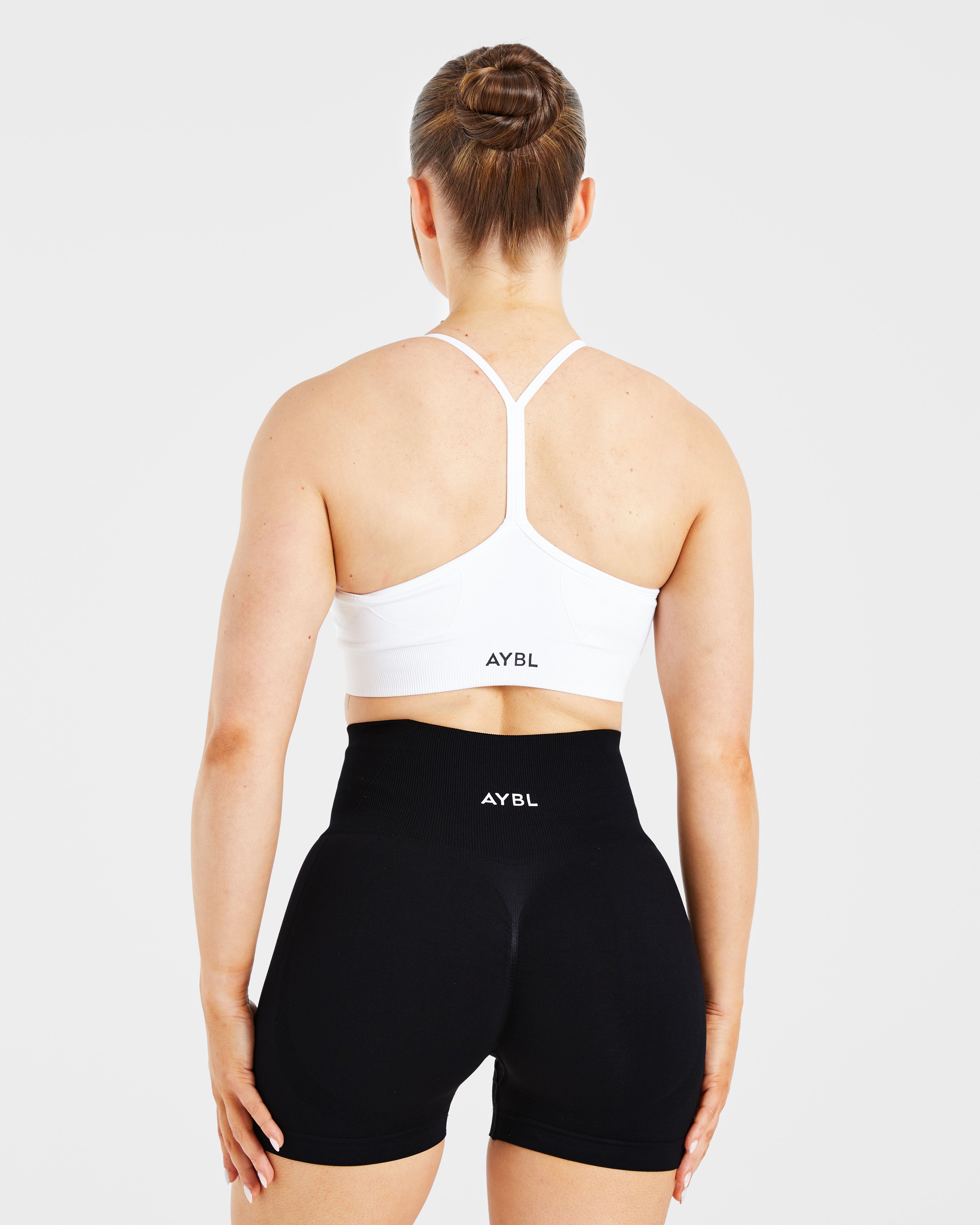 Empower Bra Deportivo Sin Costuras - Blanco