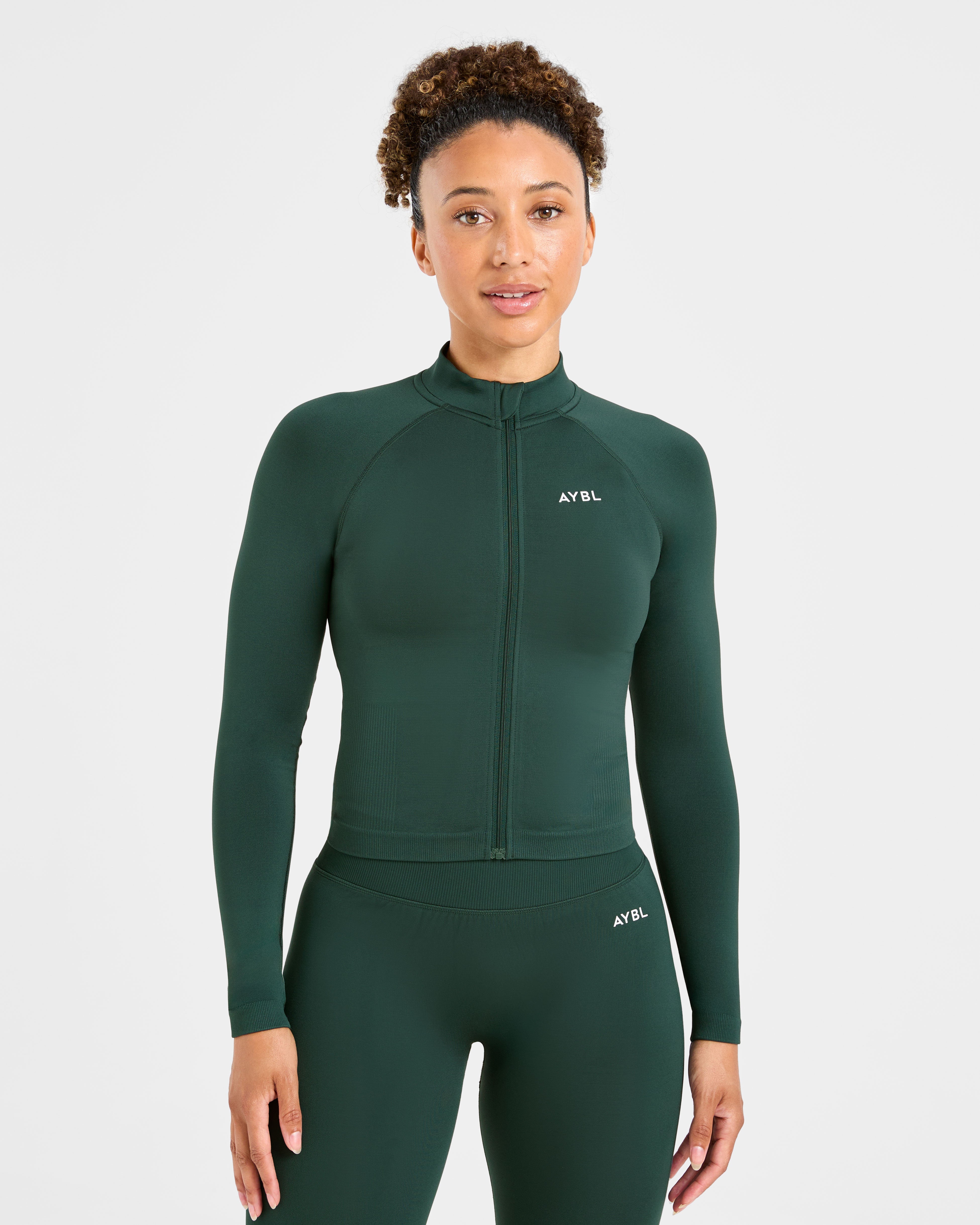 Chaqueta Adapt Sin Costuras - Bosque Profundo