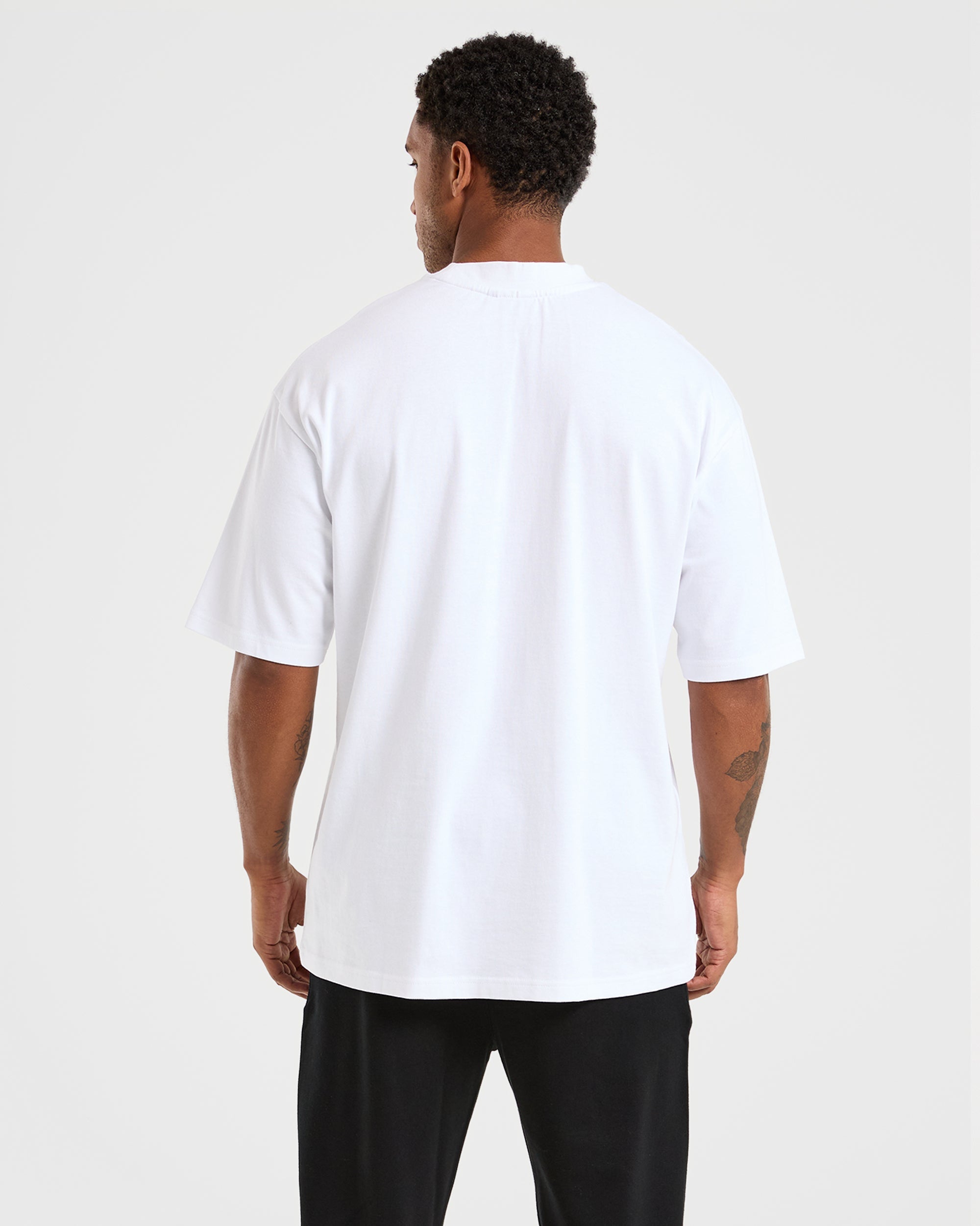 Camiseta Oversized Craft - Blanco