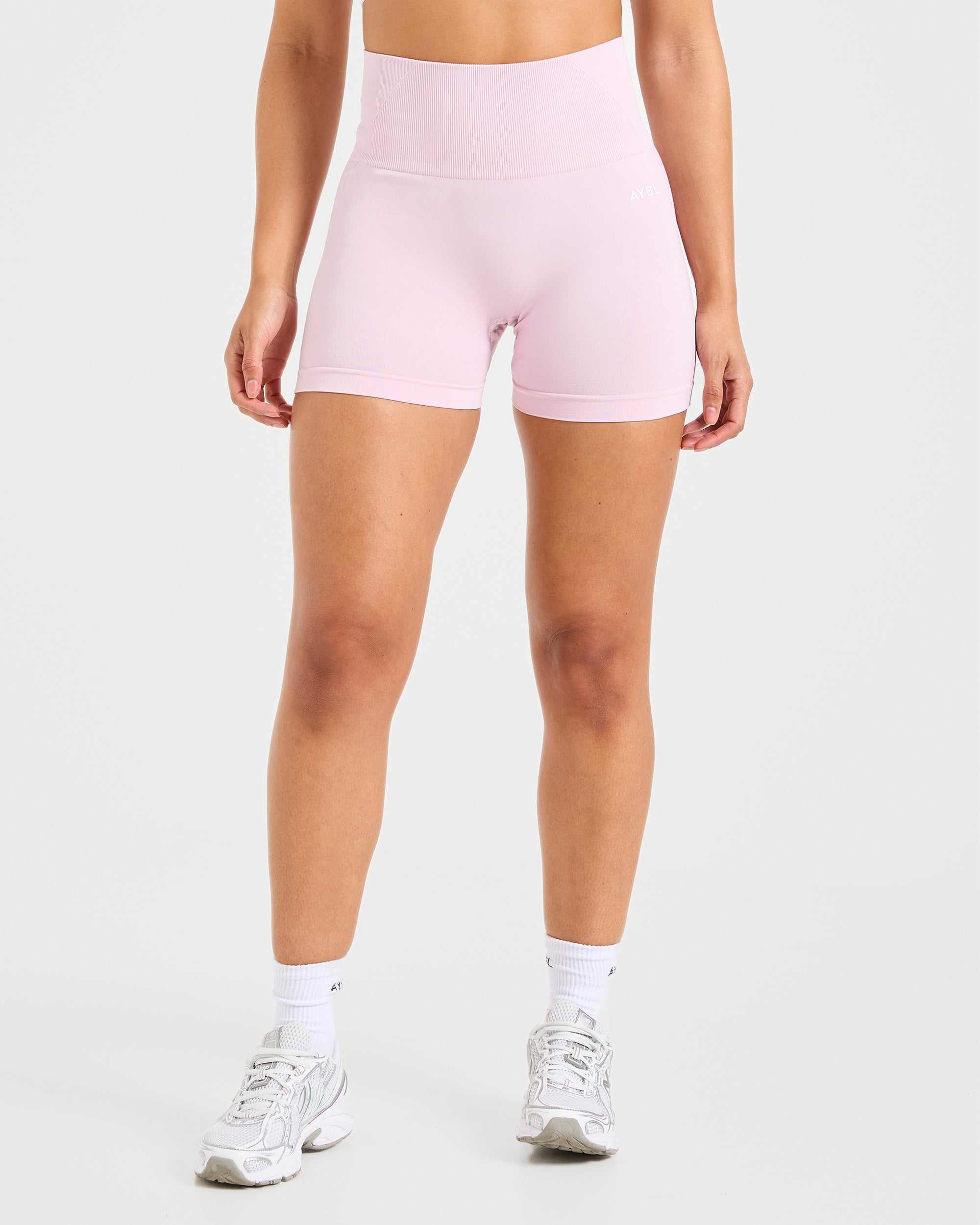 Empower Seamless Shorts - Rosa Hielo