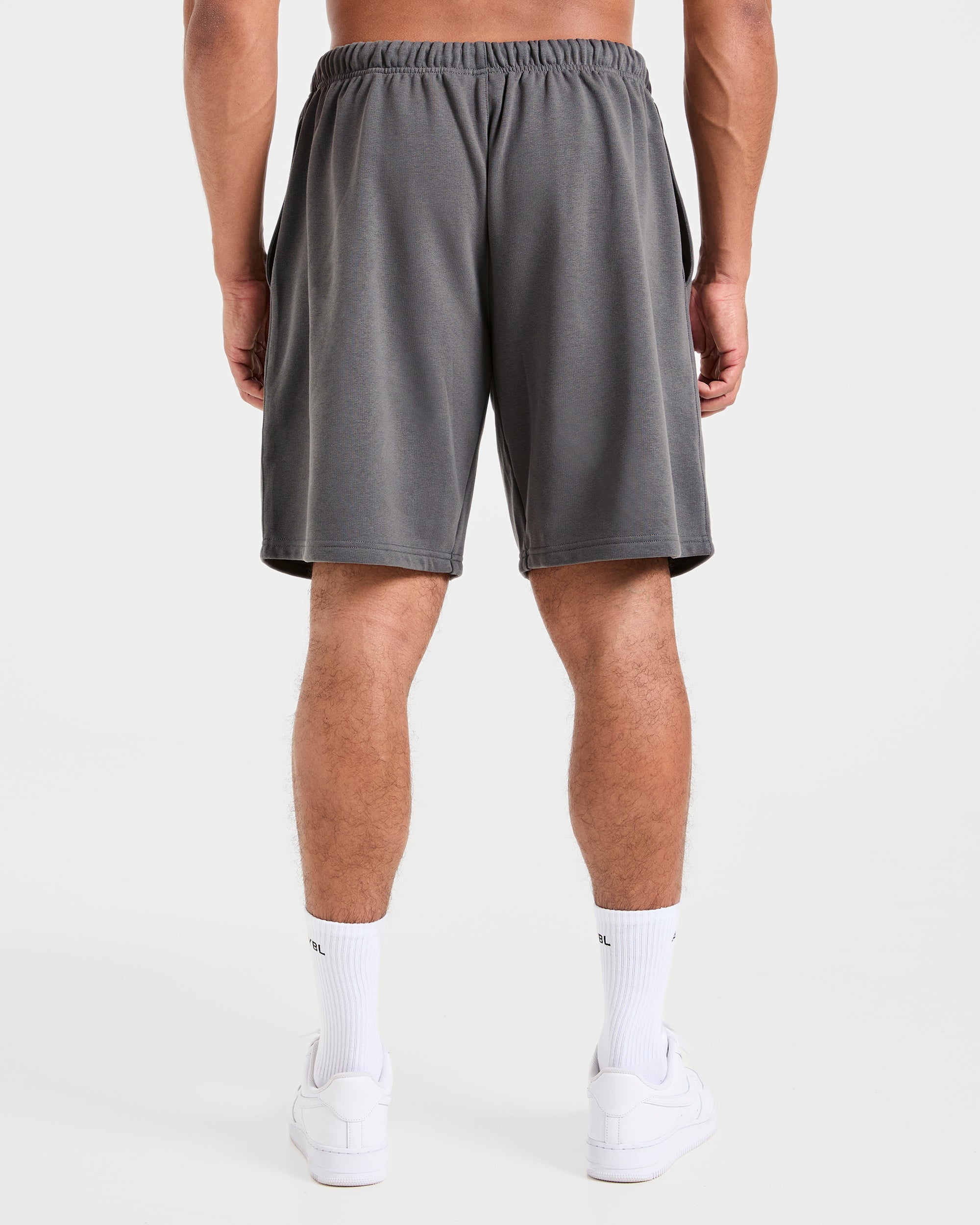 Pantalones Cortos Oversized Craft - Gris