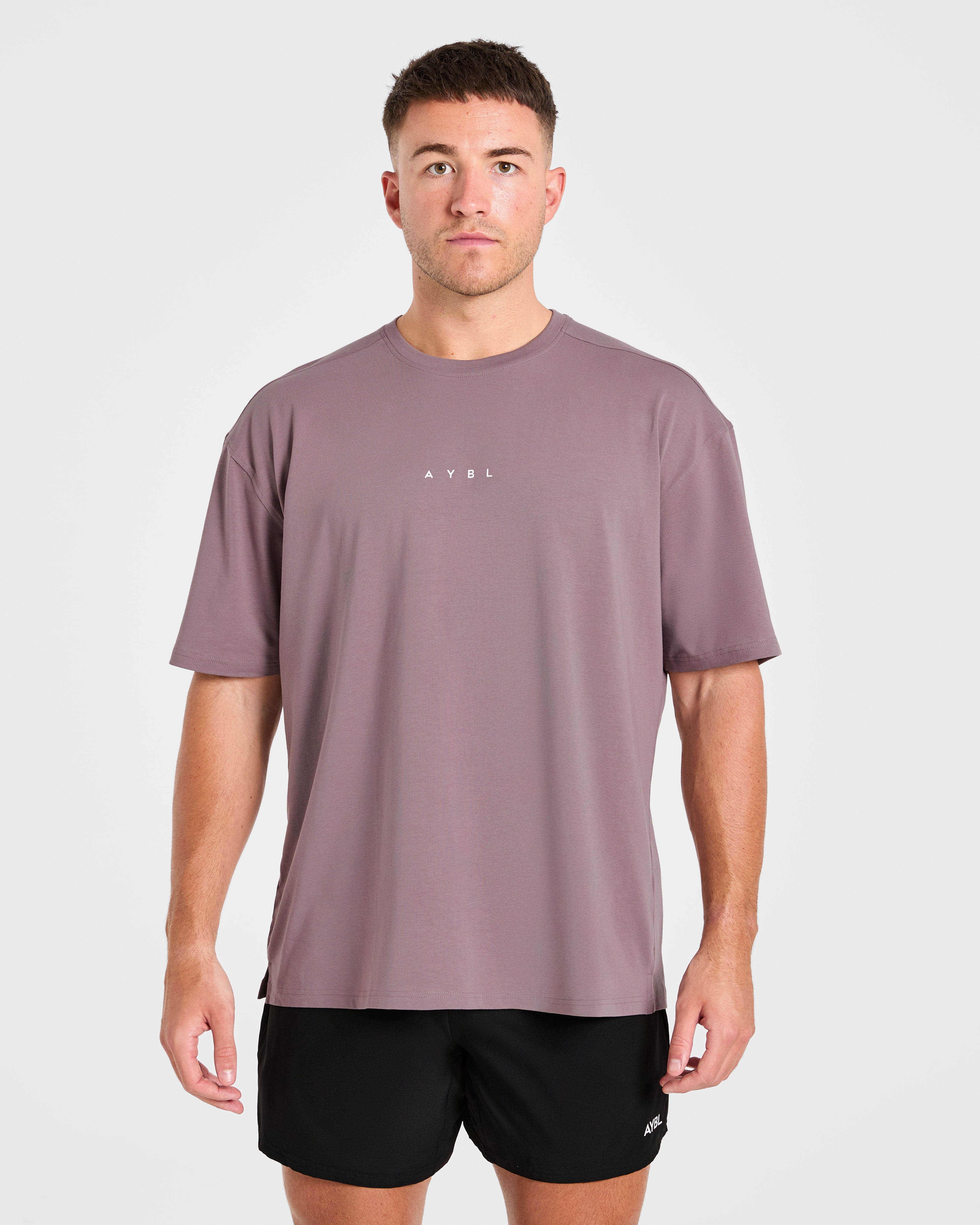 Camiseta Oversized Force - Morado Intenso