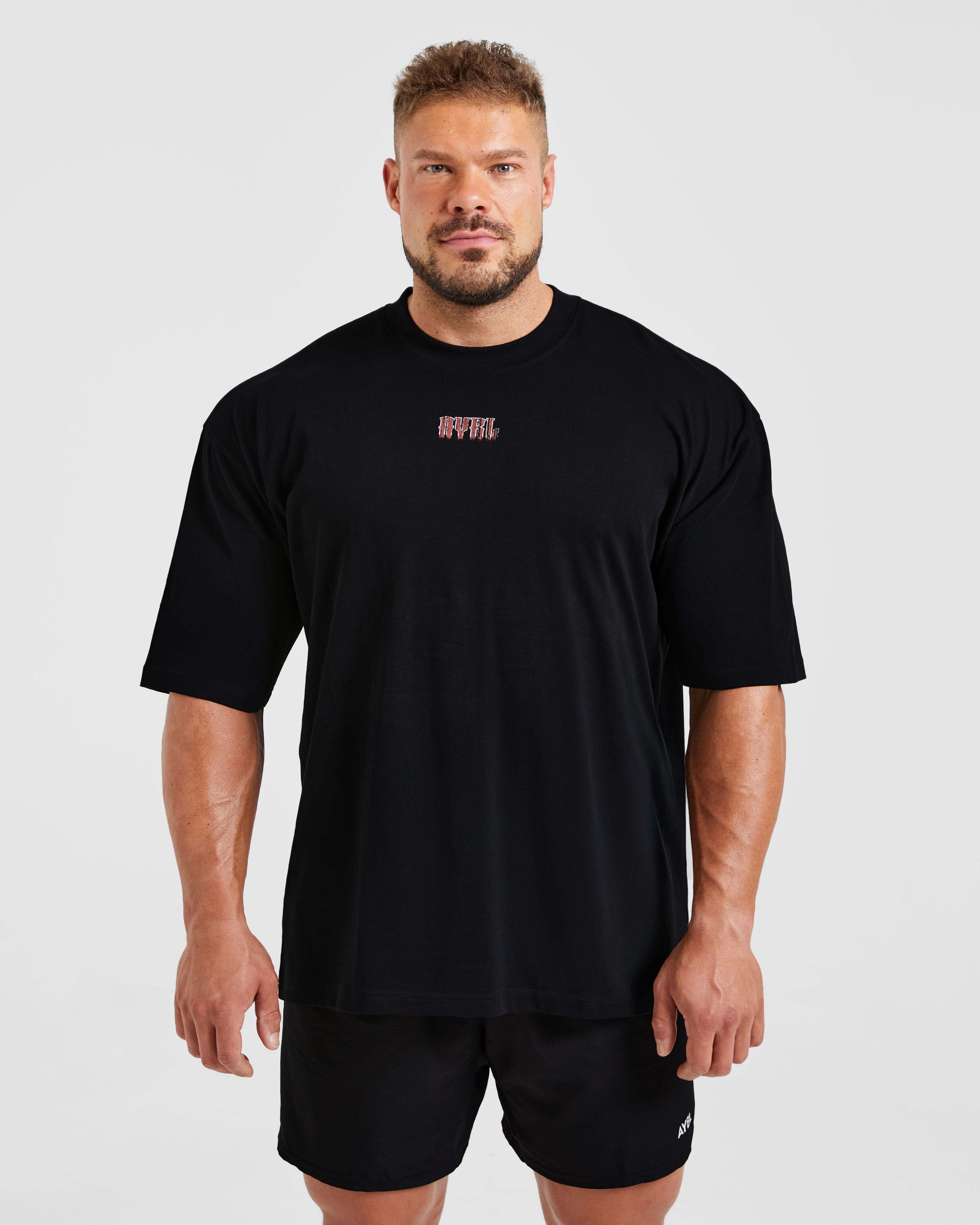 Camiseta Oversized Wesley Vissers X The Dutch Oak - Negro
