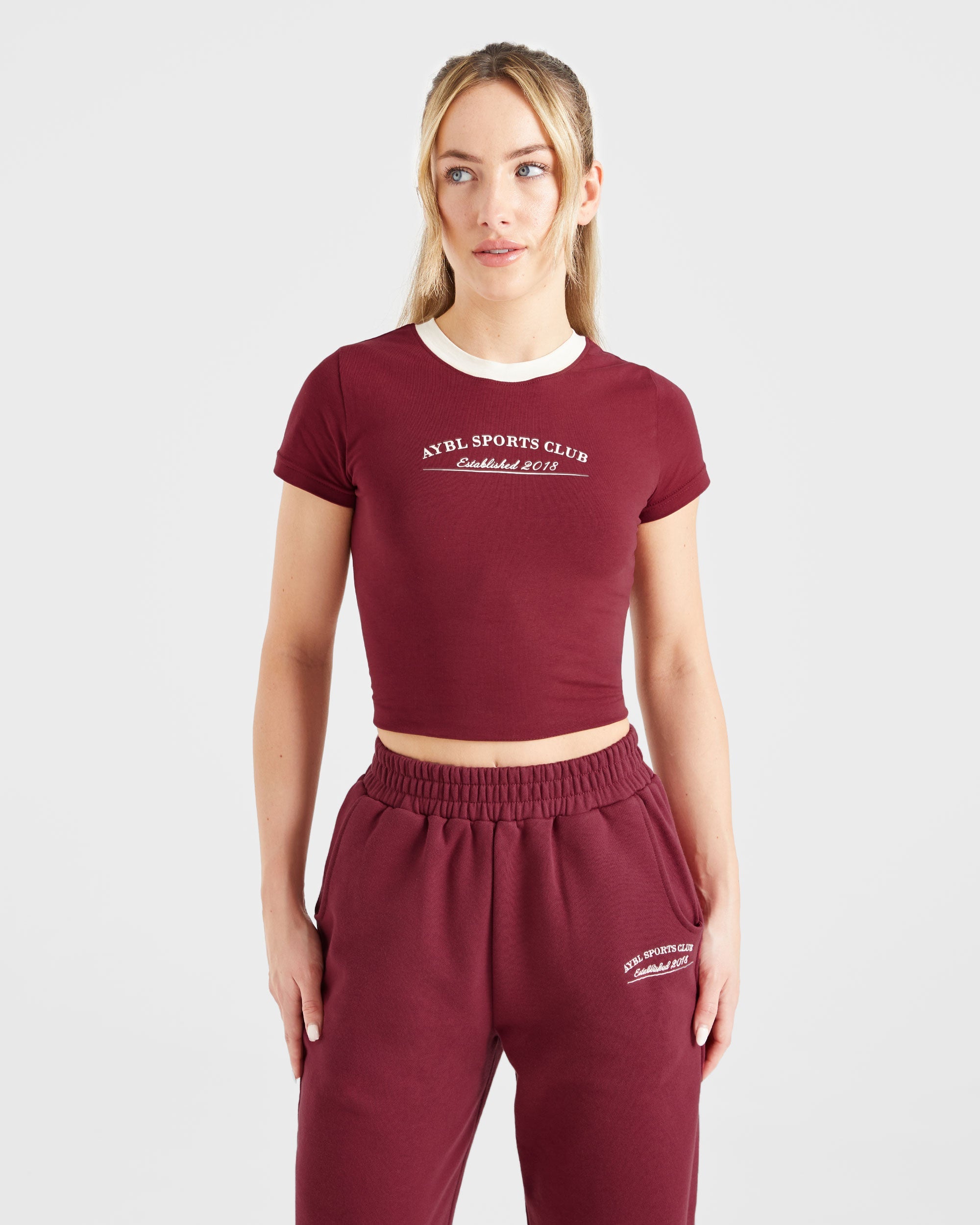 Camiseta Baby de Lado de Cancha - Cereza de Verano