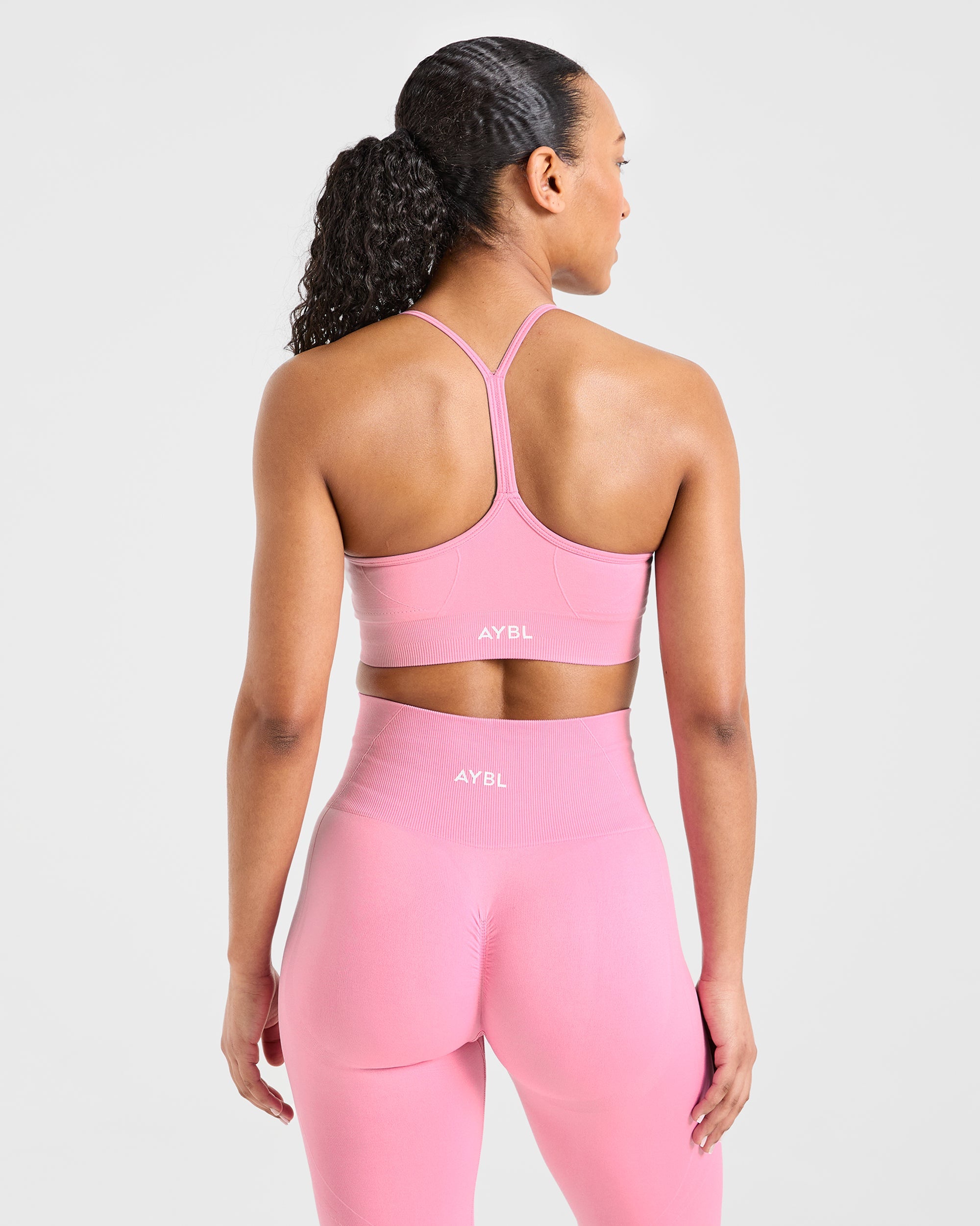 Empower Bra Deportivo Sin Costuras - Rosa Bebé