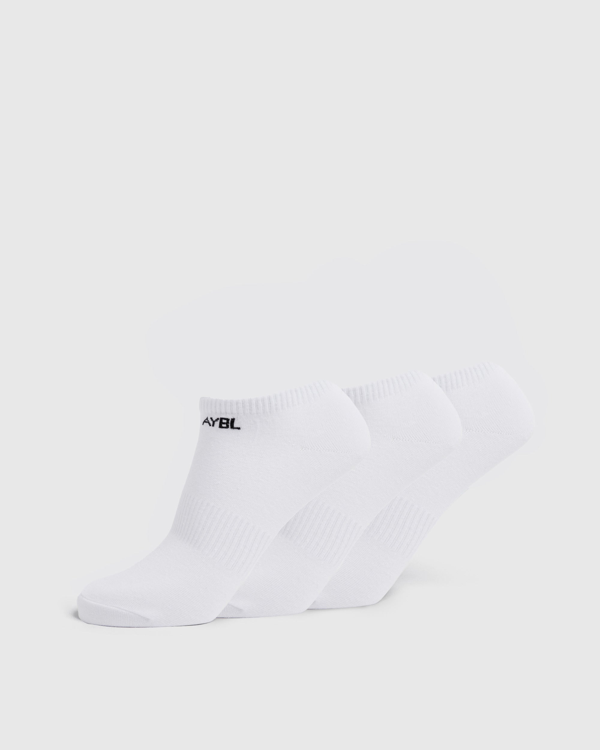 Calcetines para Entrenamiento Diario (3 Unidades) - Blanco
