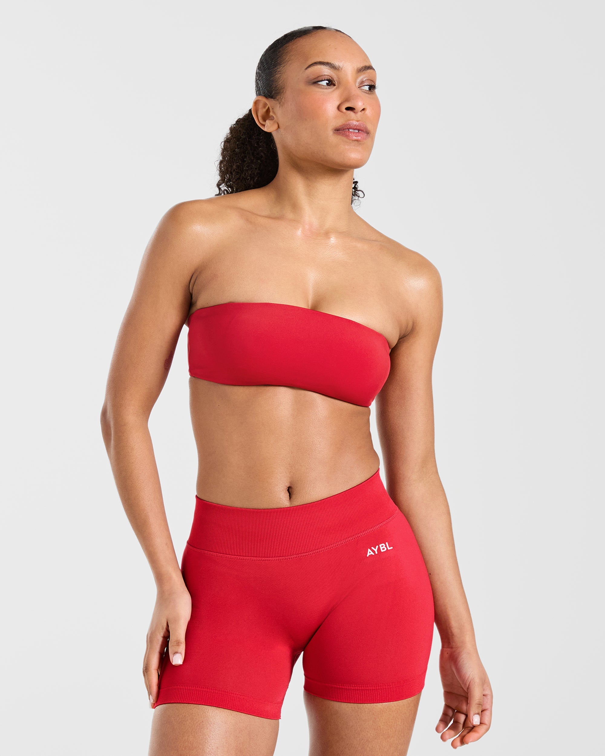 Sports Bra Bandeau Esencial - Raspberry