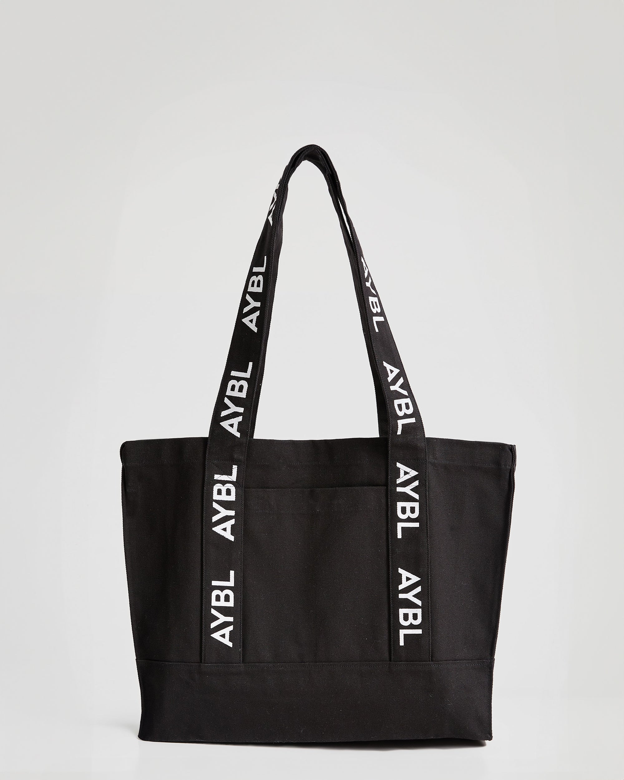 Bolsa Bandolera con Correa de Marca - Negro