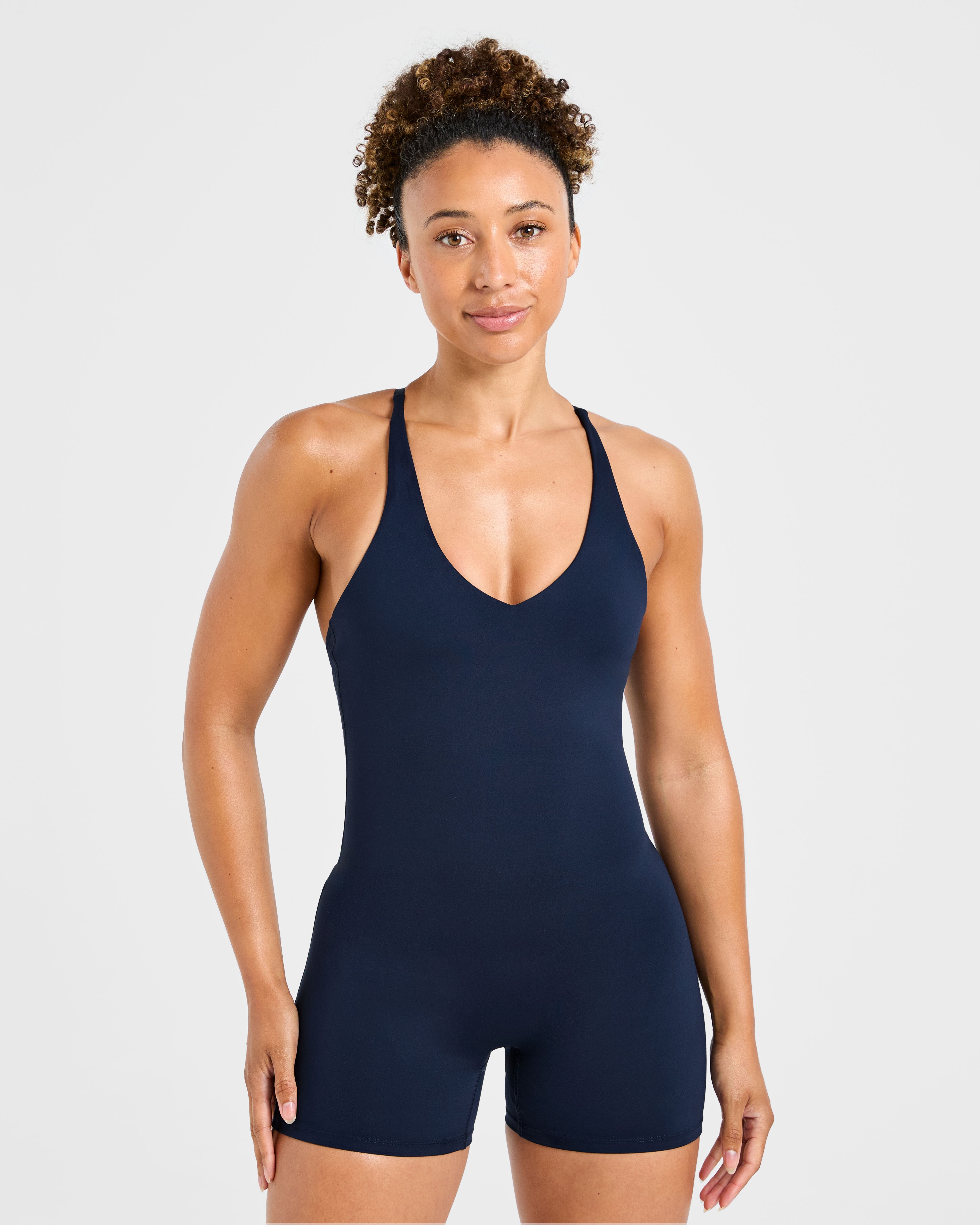 Pantalones Cortos All In One - Azul Marino