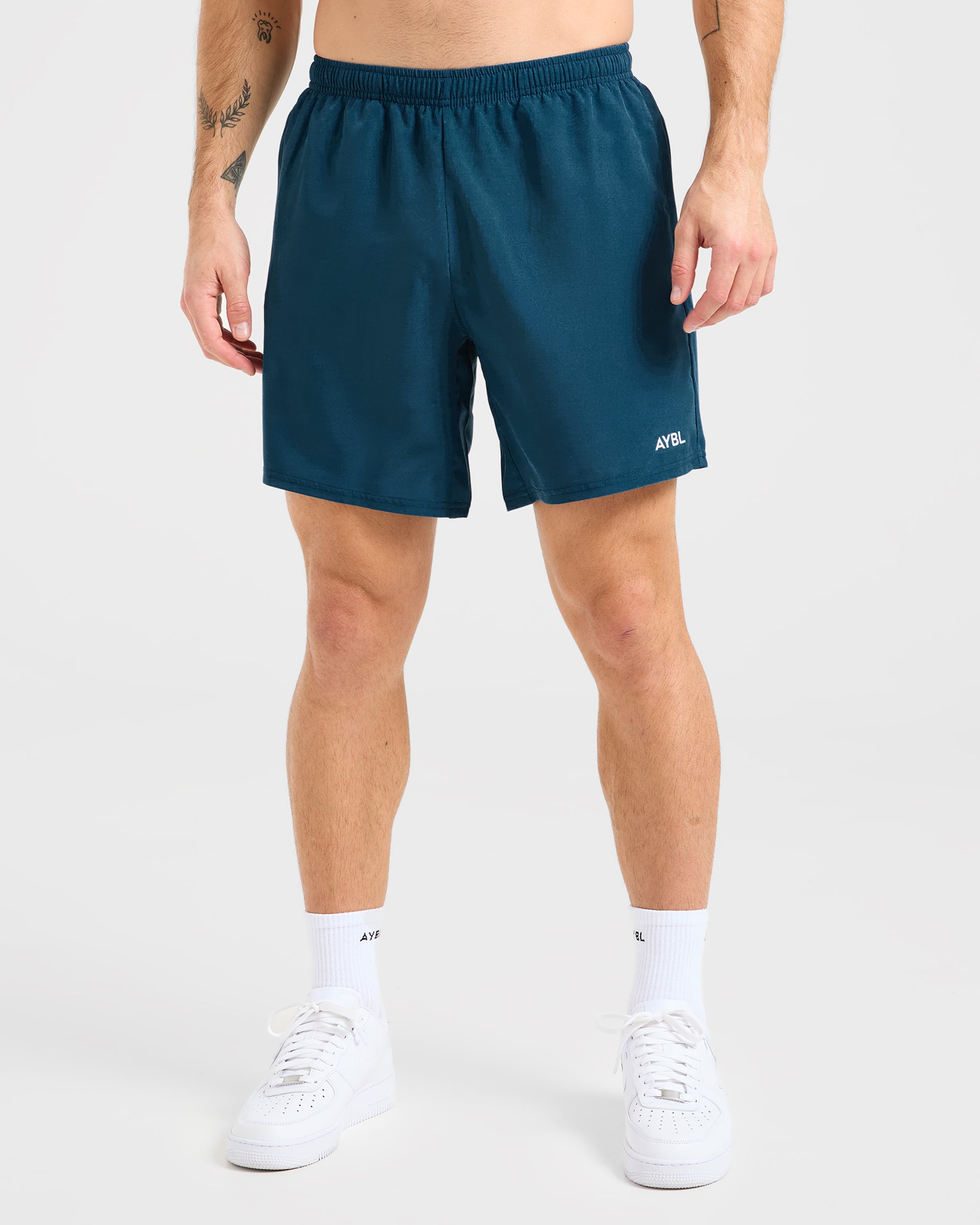 Shorts Core 7" - Turquesa Océano