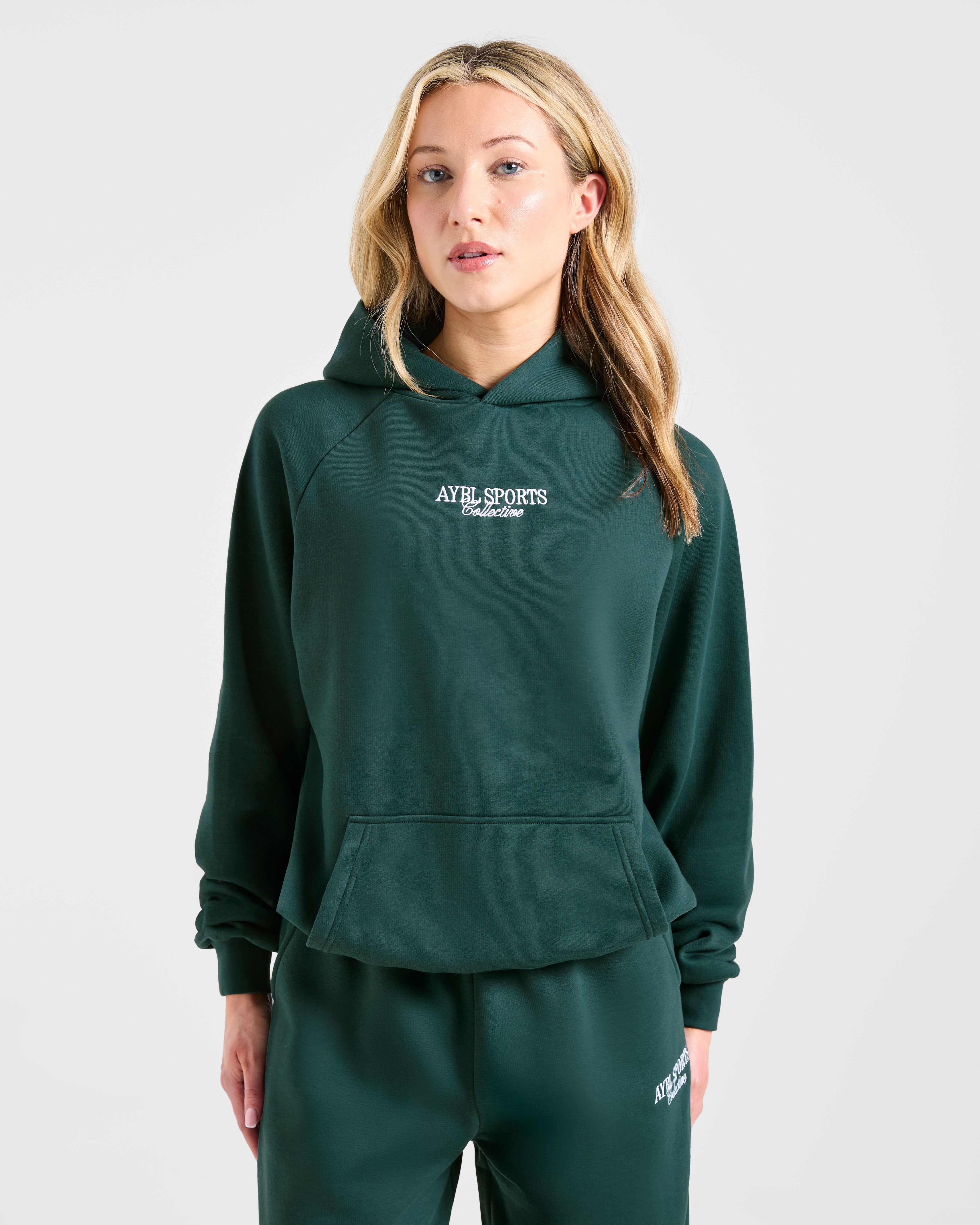 Sudadera Oversized Sports Collective - Bosque Oscuro