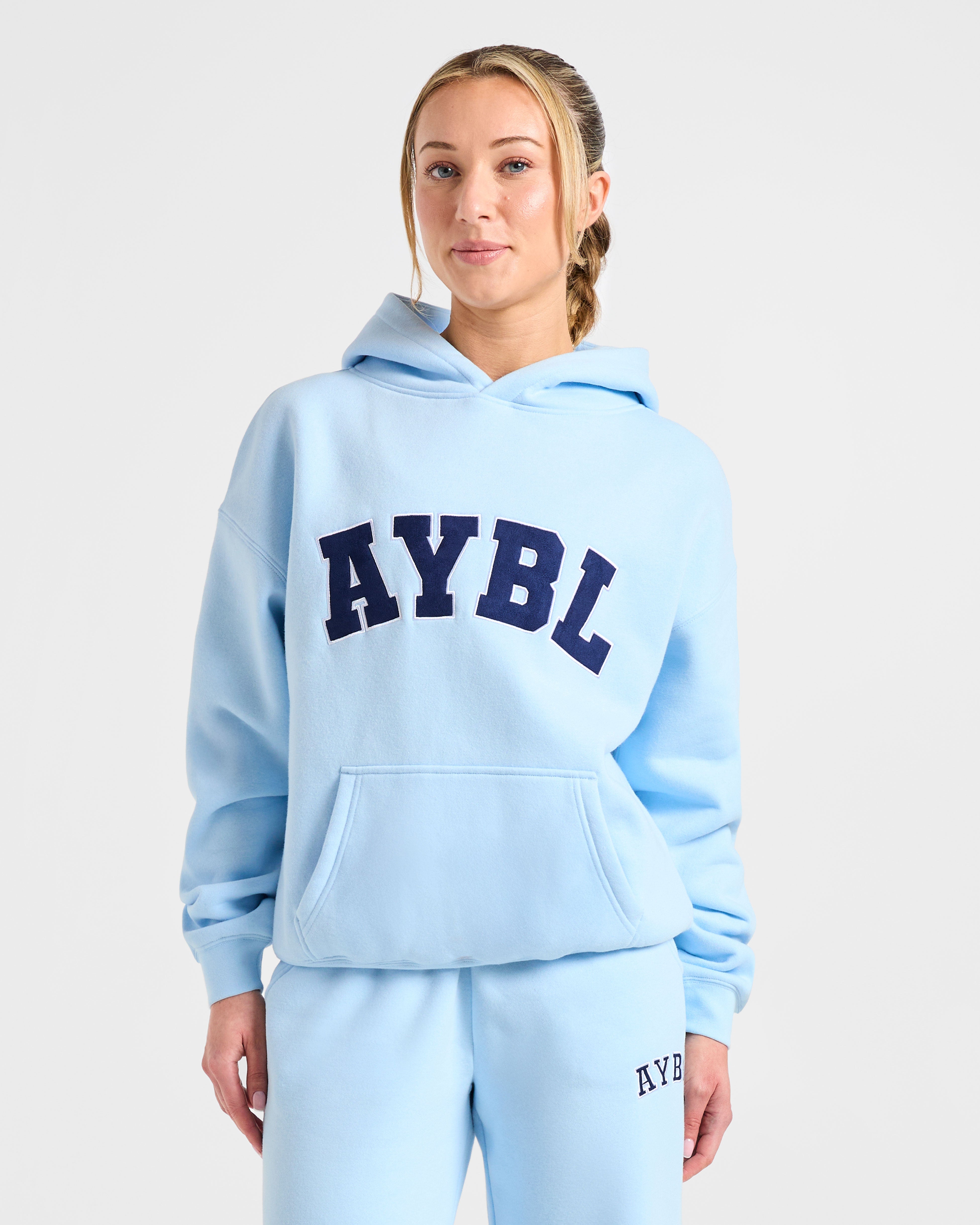Sudadera Oversized Varsity 2.0 - Azul/Navy