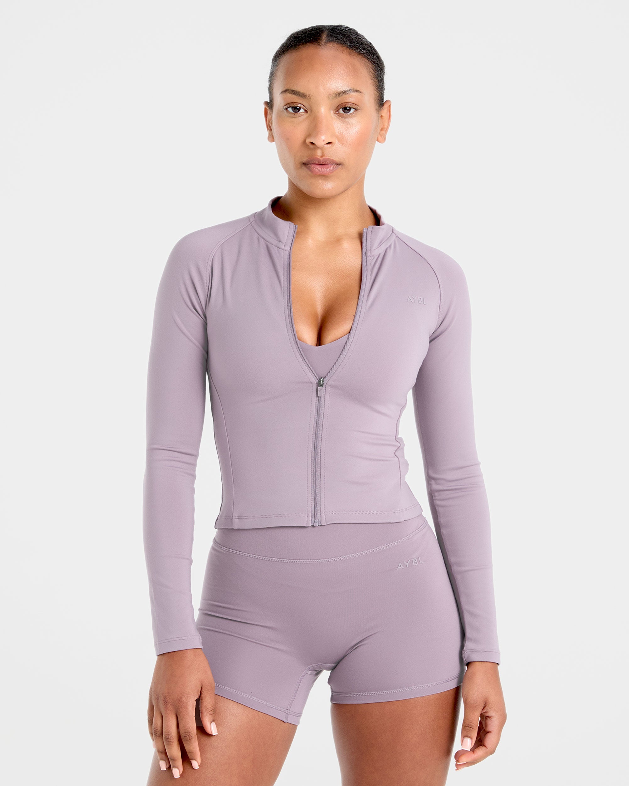 Chaqueta con cremallera Staple - Púrpura Mauve