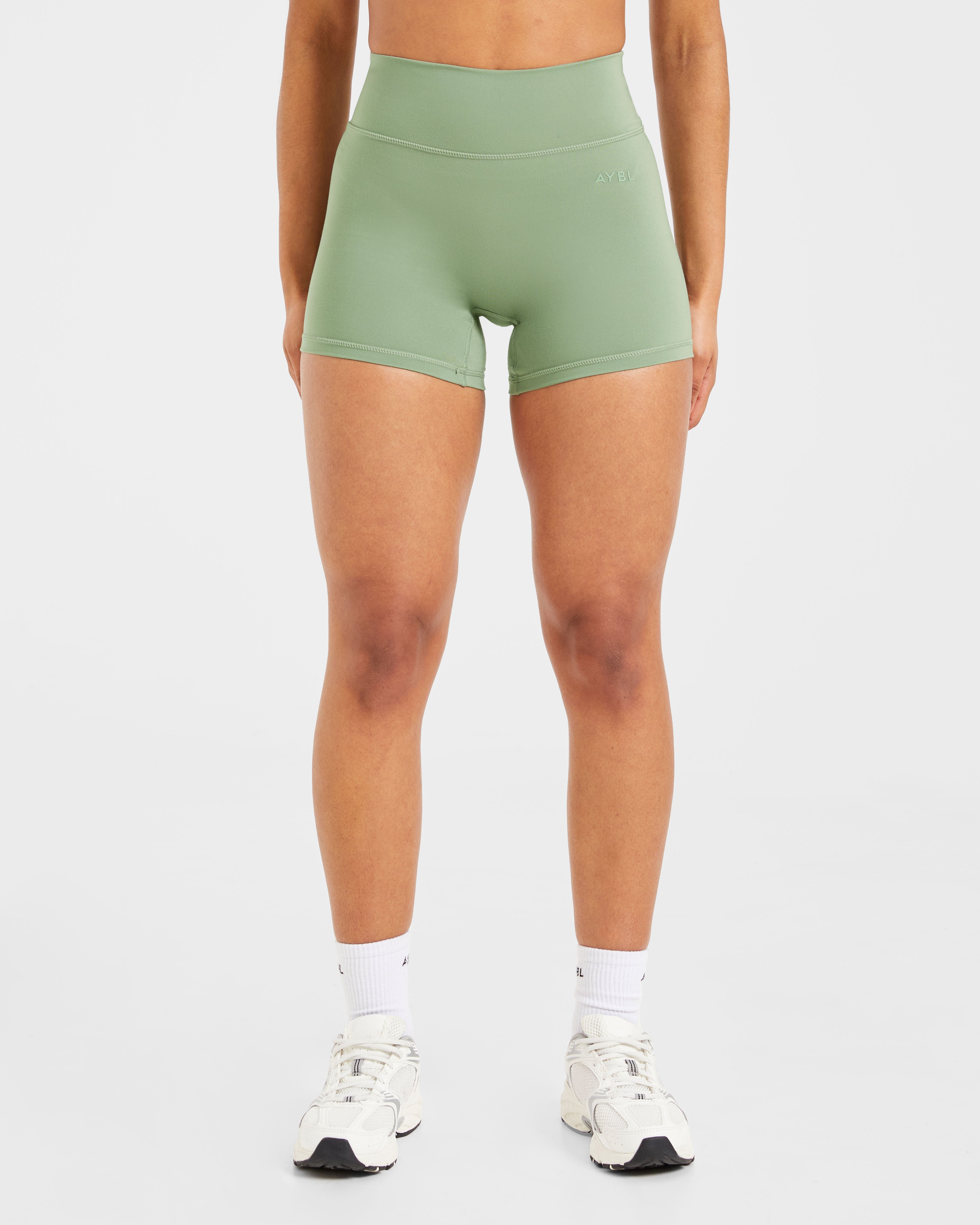 Pantalones Cortos de Estilo - Verde Oliva