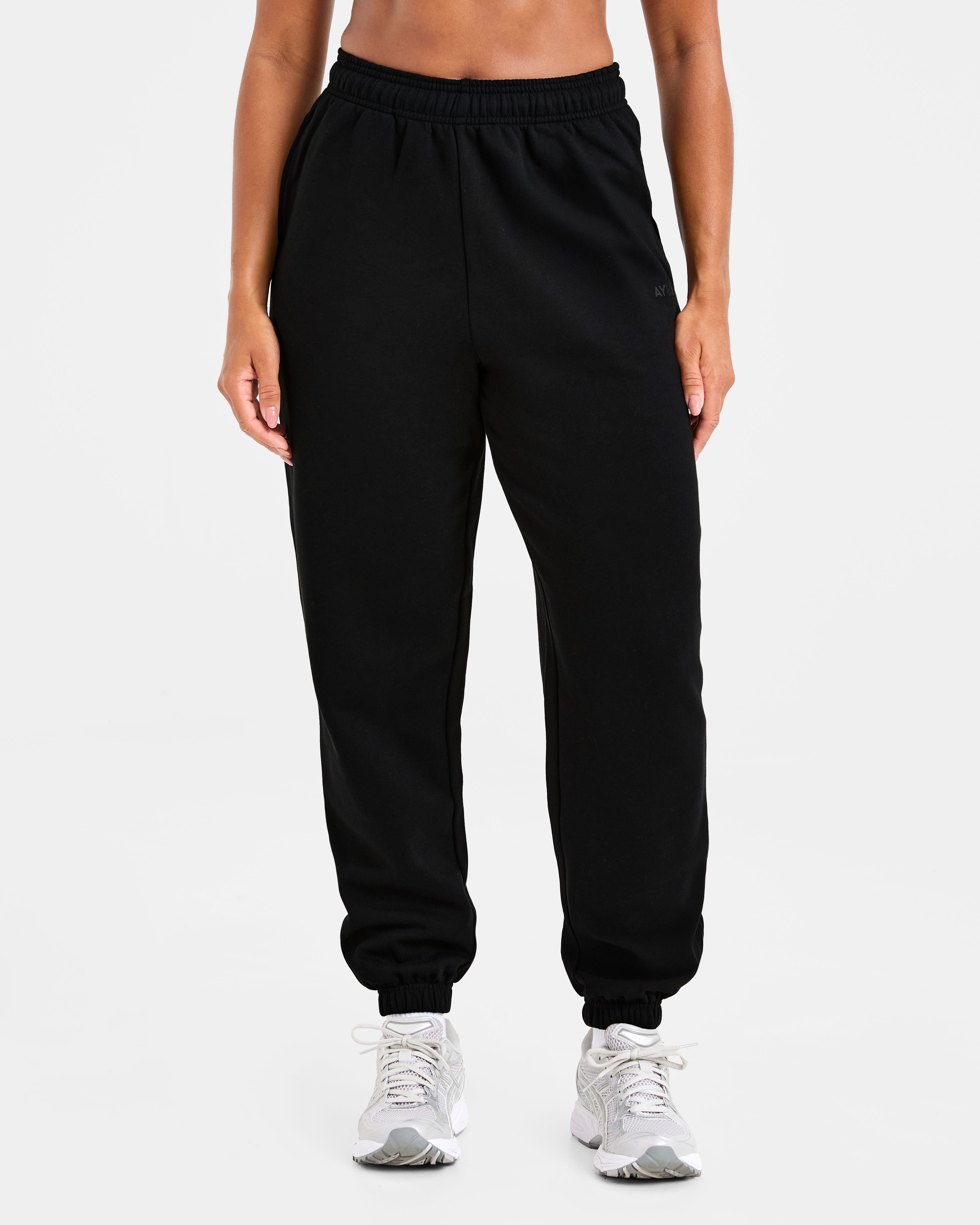 Pantalones Jogger Oversized de Estilo de Vida - Negro