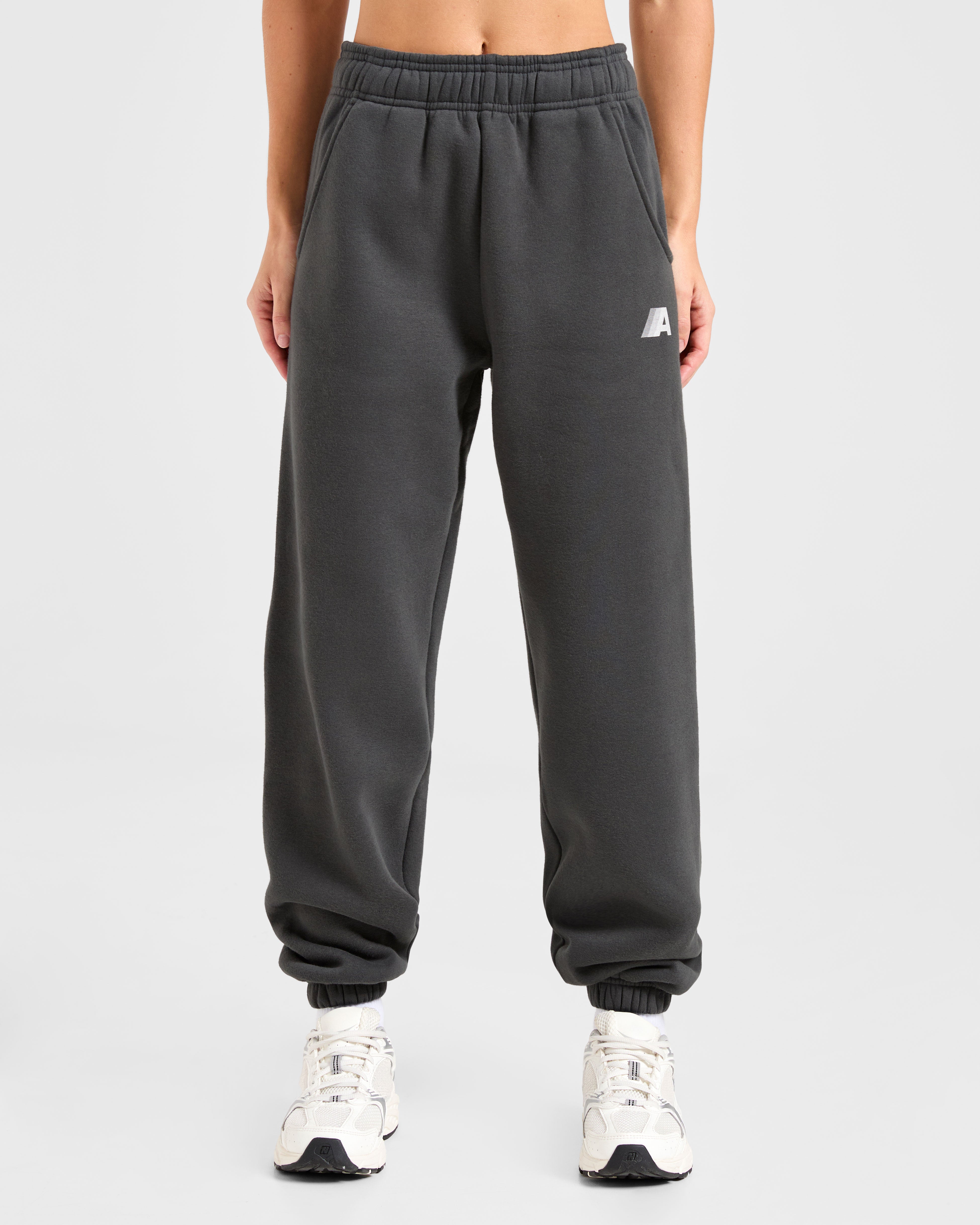 Pantalones Jogger Oversized Retro Athletics - Gris