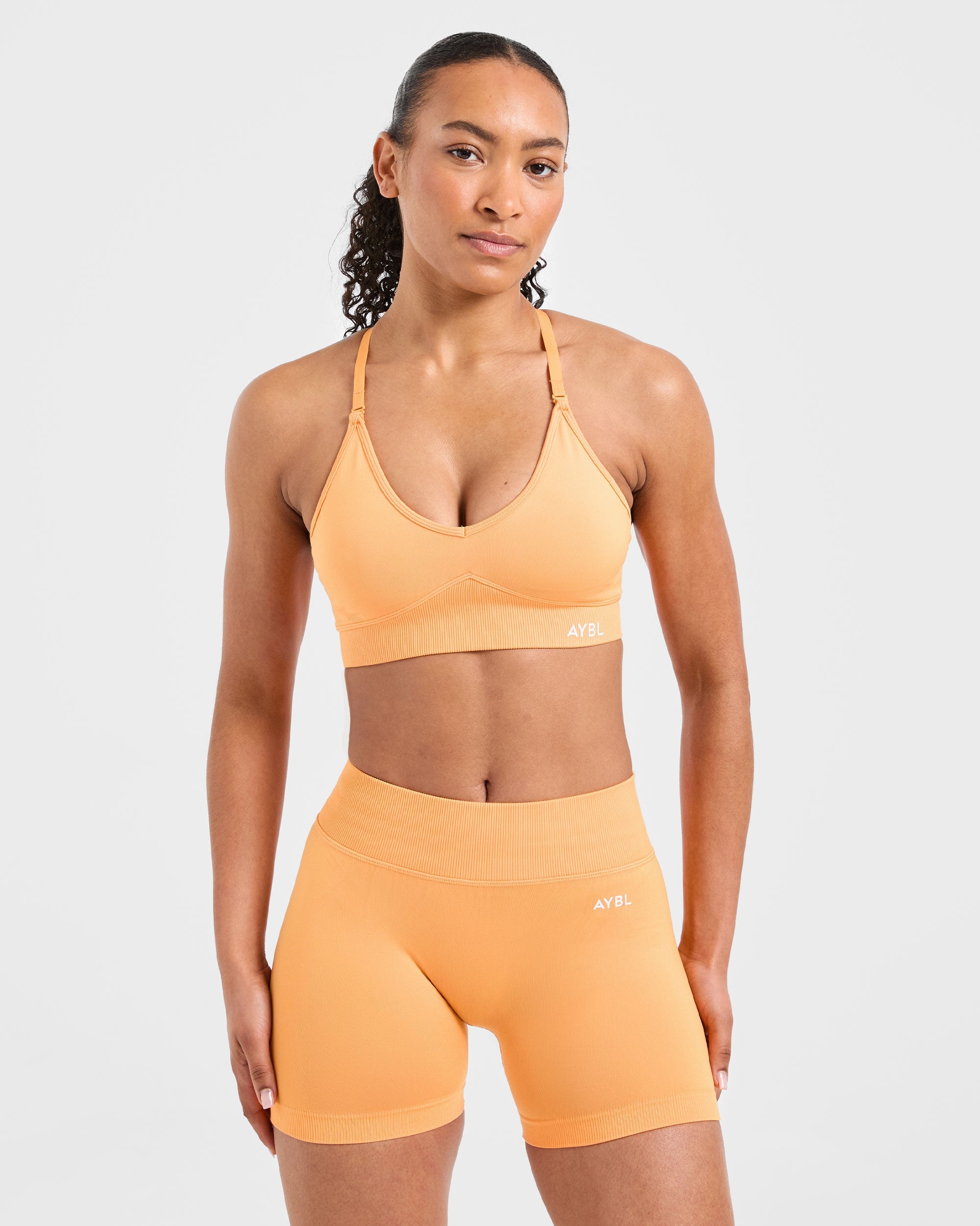 Adapt Bra Deportivo Sin Costuras - Naranja Brillante