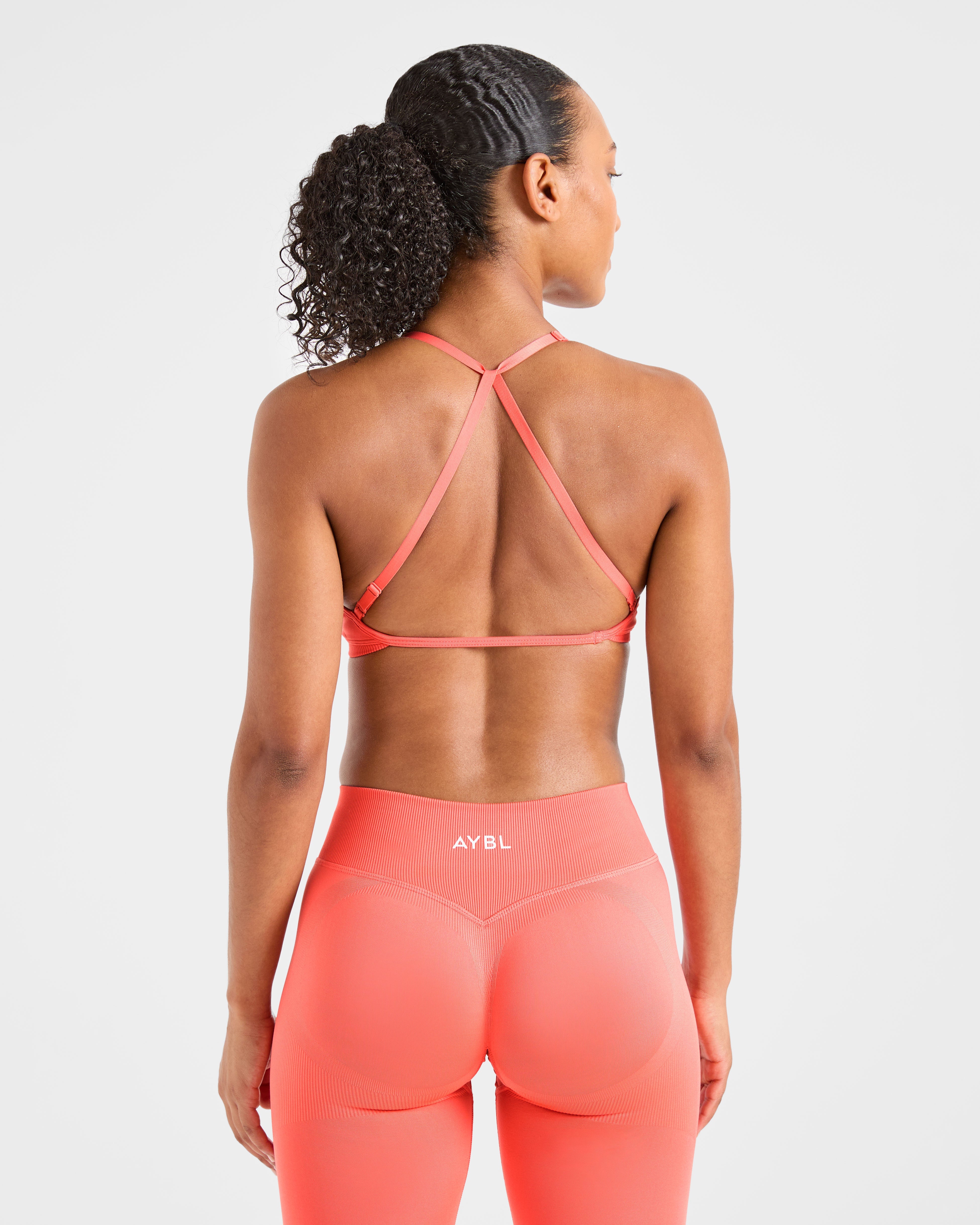 Adapt Bra Deportivo Sin Costuras con Tirantes - Peach de Verano
