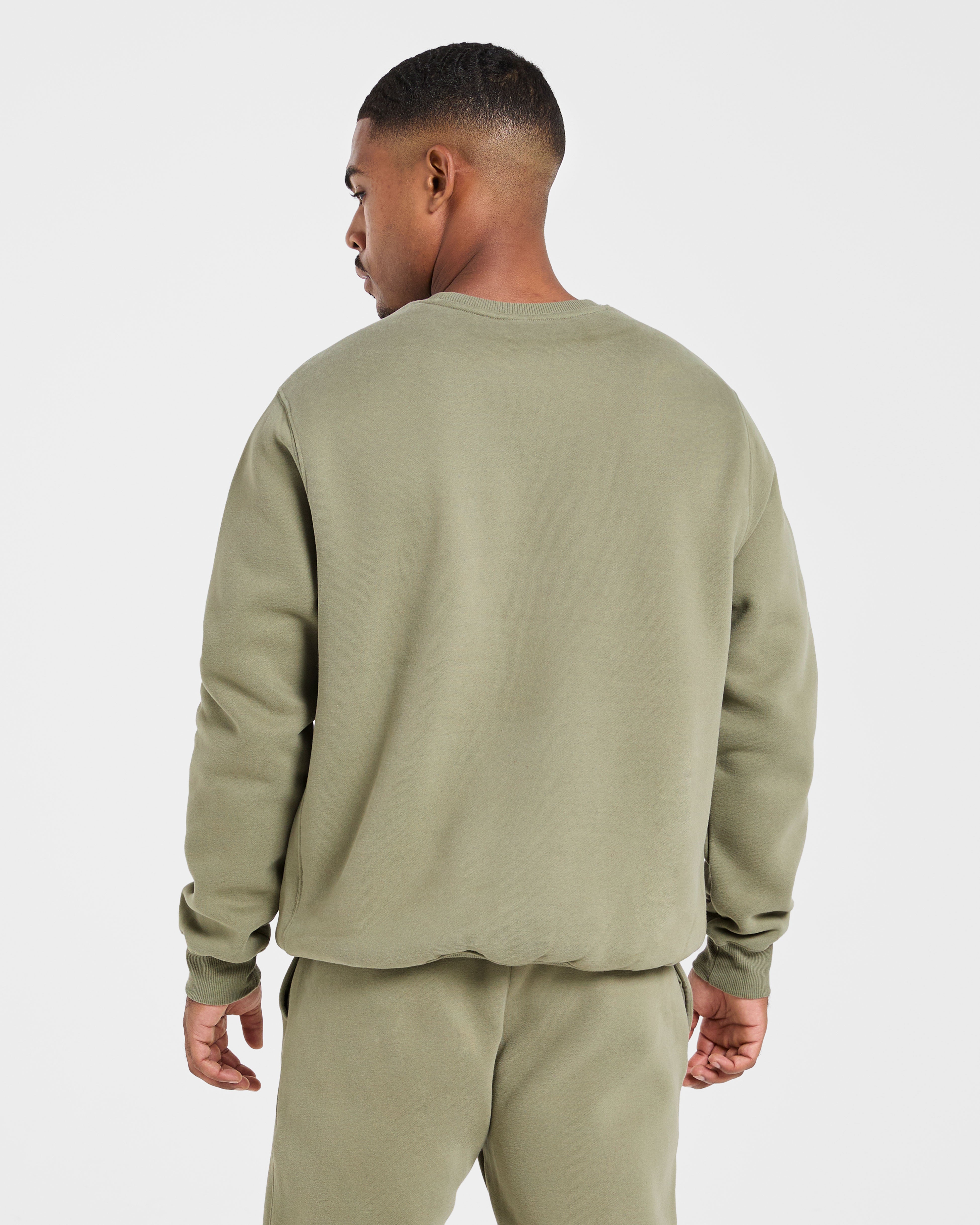Sweater Esencial - Olivo Desierto