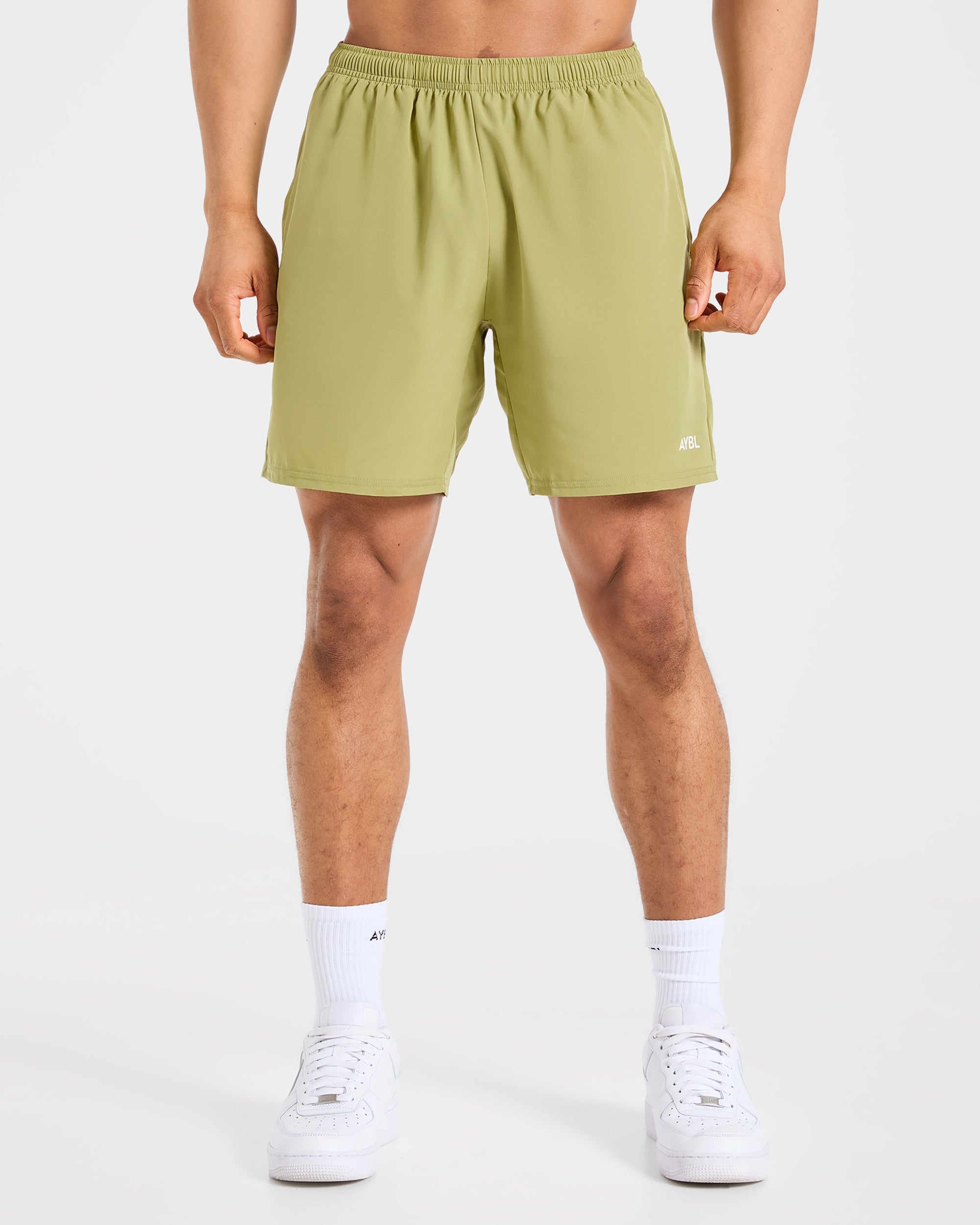 Pantalones Cortos Core 7" - Olivo Cítrico
