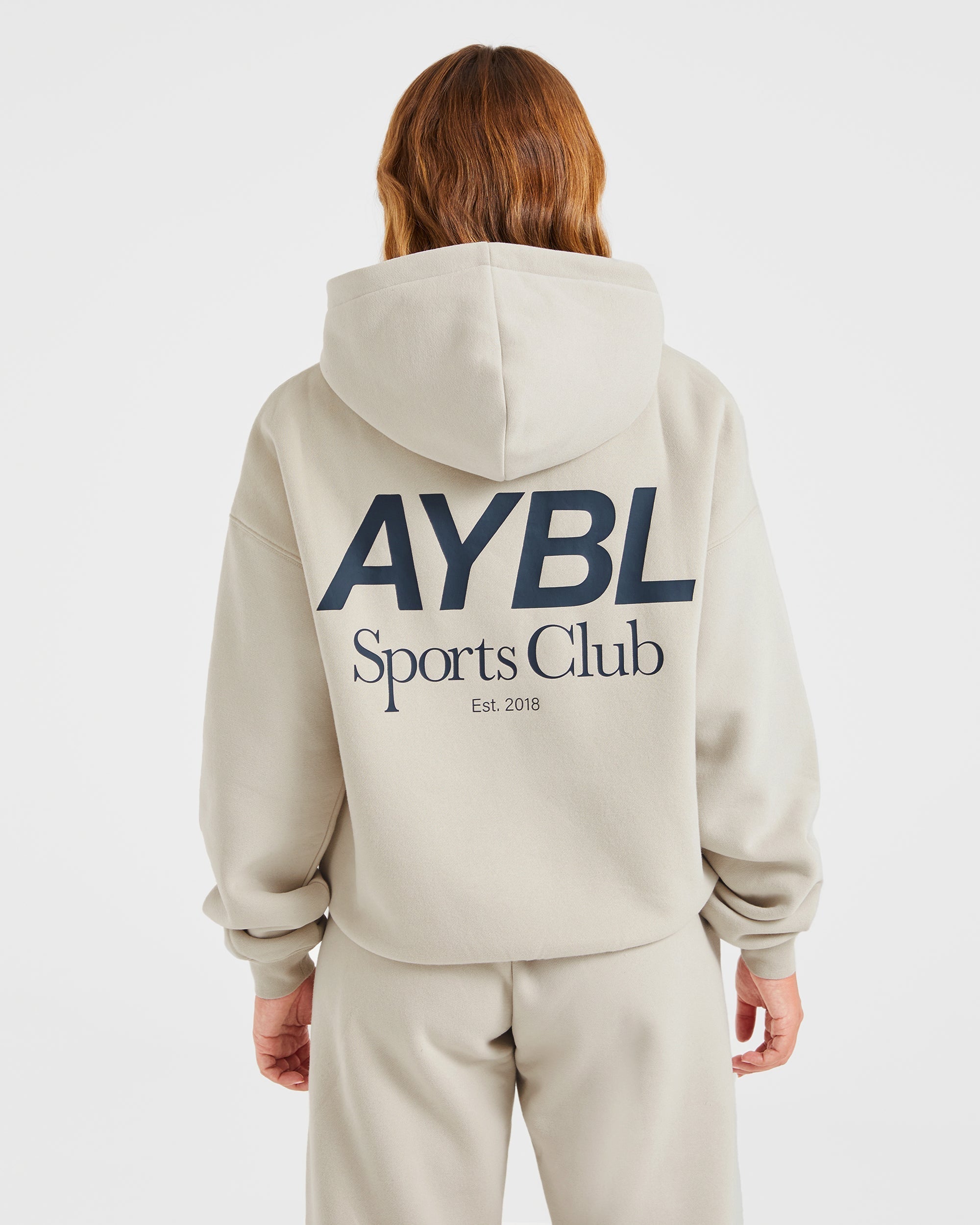 Sudadera Oversized del Club Deportivo AYBL - Arena/Azul