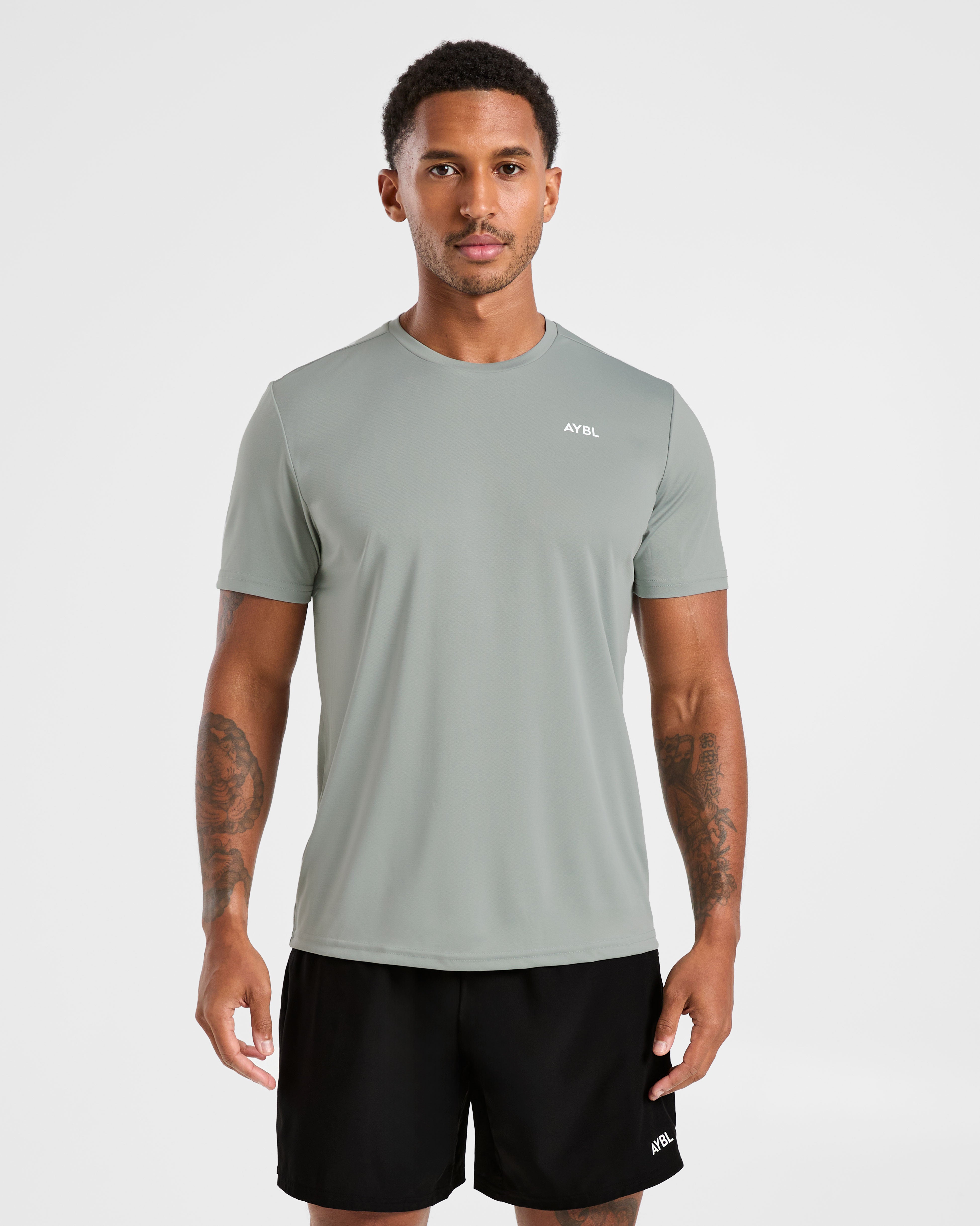 Camiseta Origin - Gris claro