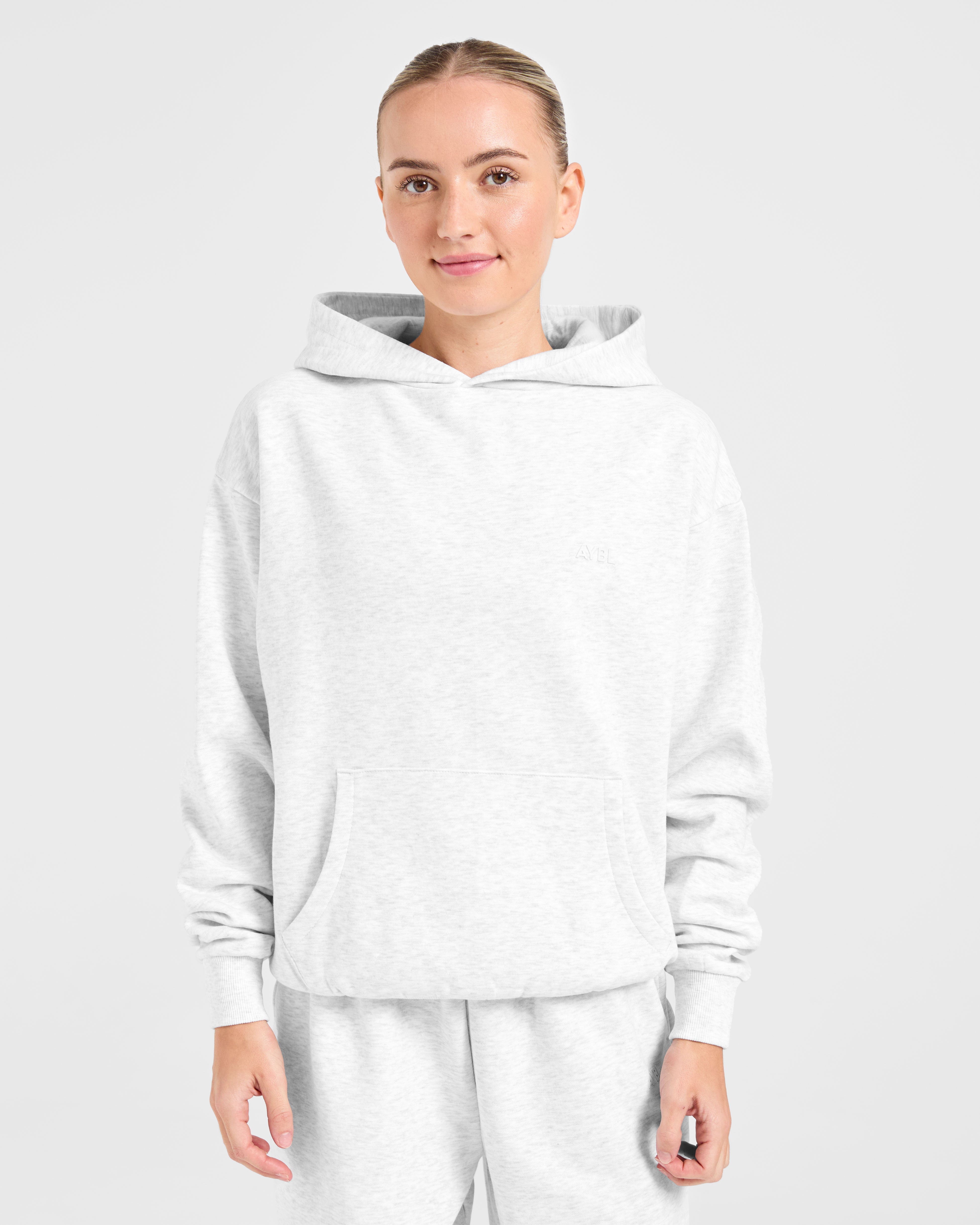 Sudadera Oversized de Estilo de Vida - Gris Esmeralda