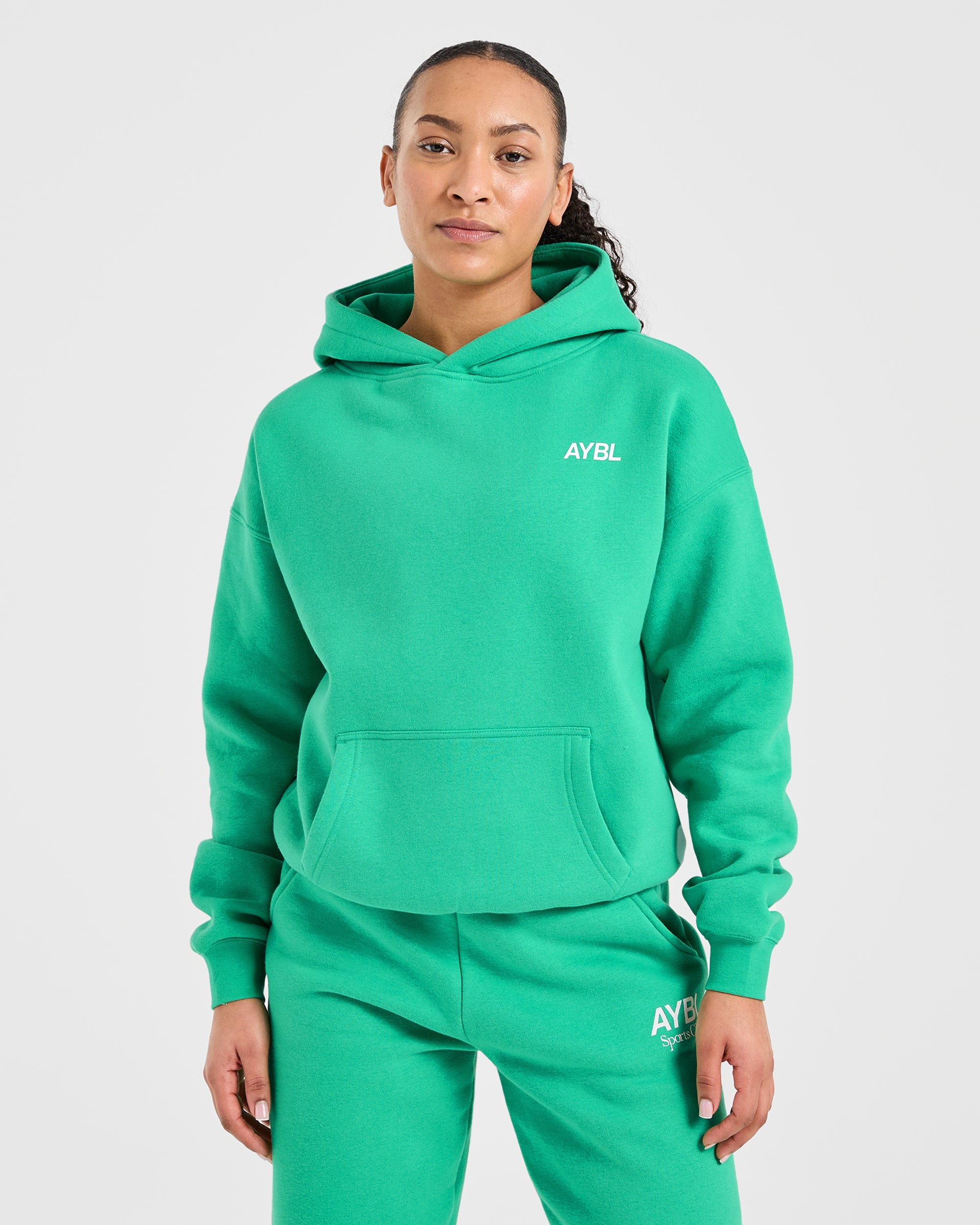 Sudadera Oversized del Club Deportivo AYBL - Verde Carreras