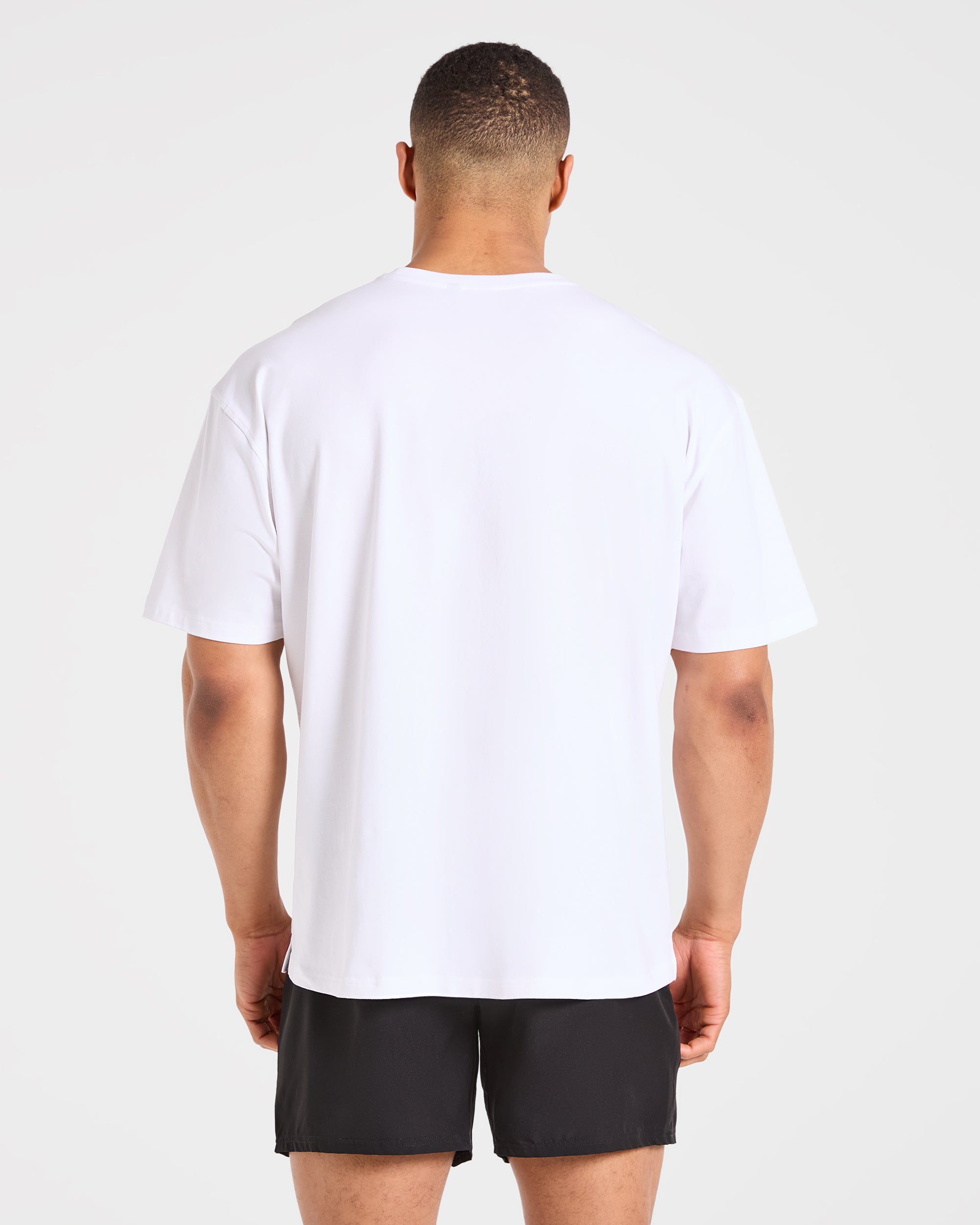 Camiseta Oversized Force - Blanco