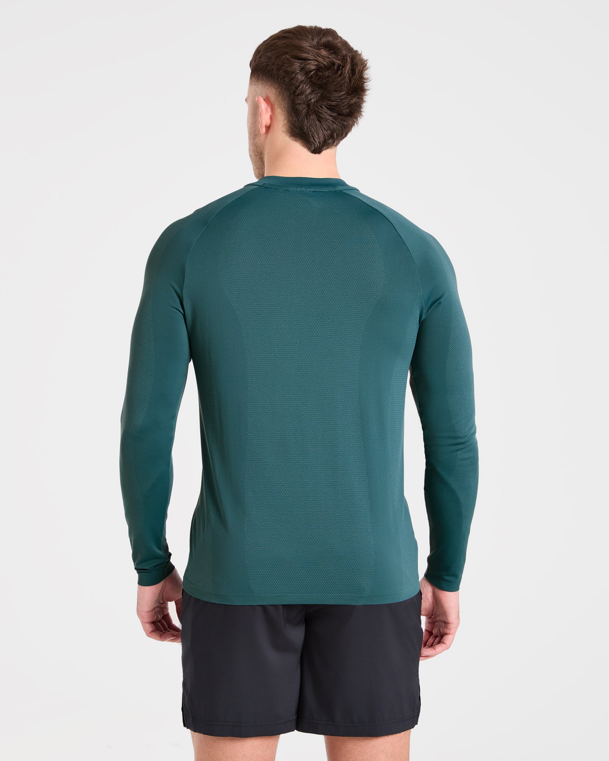 Camiseta de manga larga sin costuras Attain - Bosque de pinos
