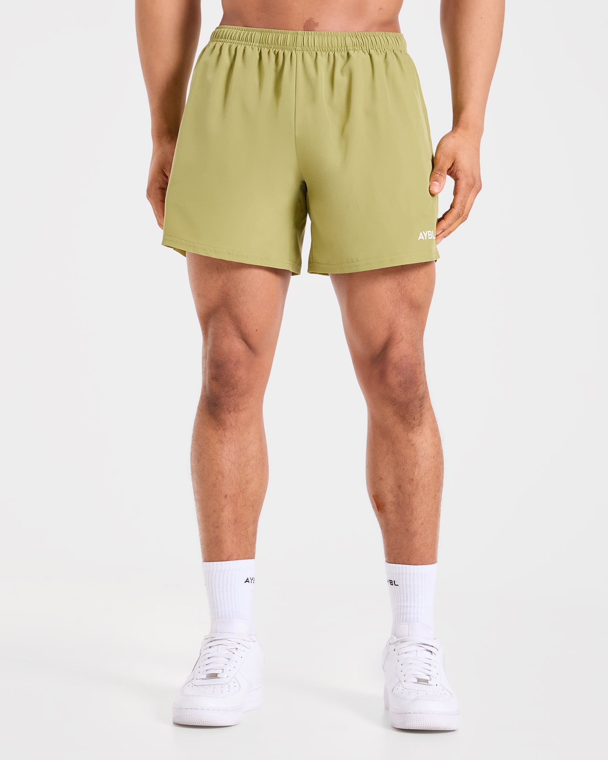 Pantalones Cortos Core 5" - Olivo Cítrico