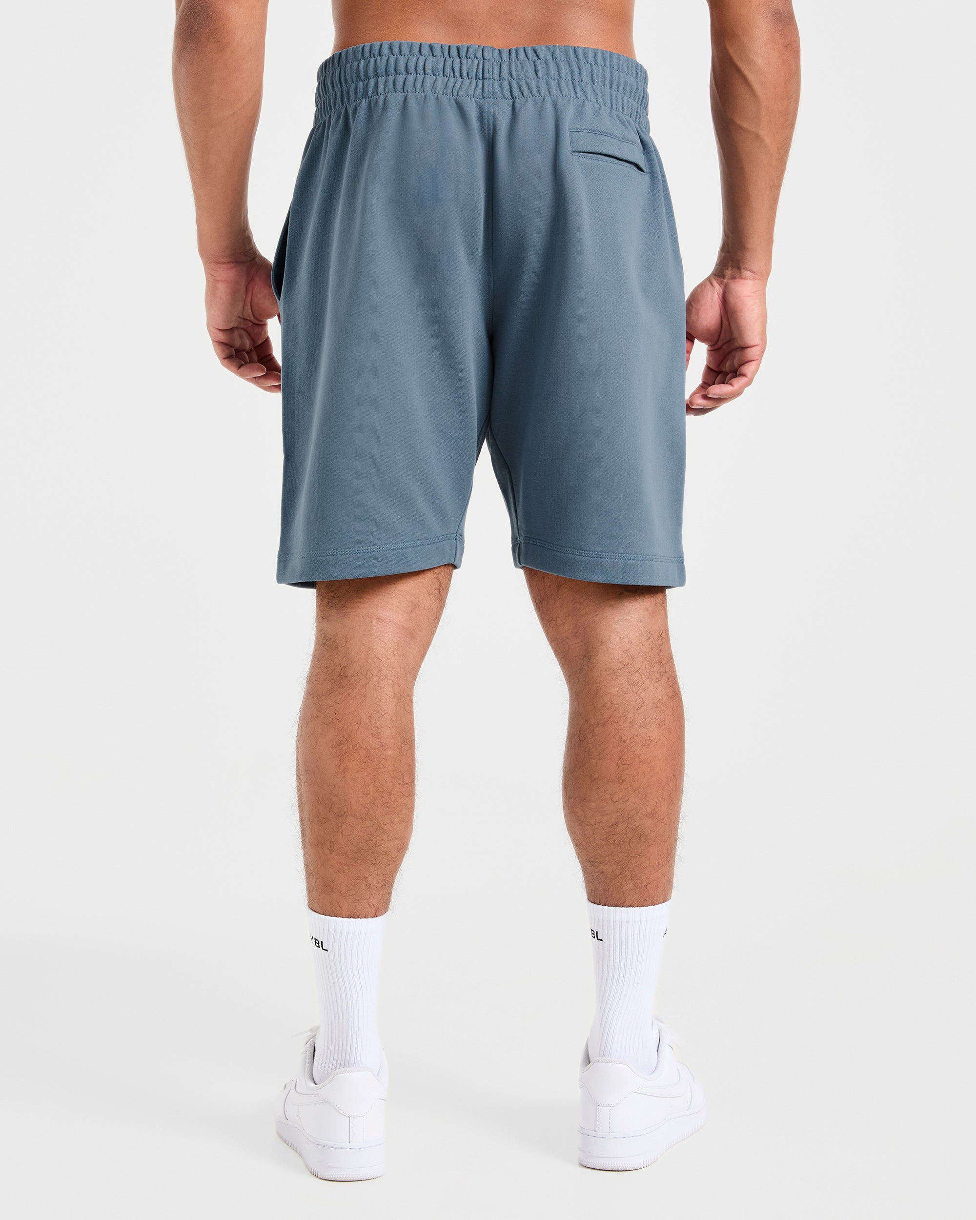 Shorts Essentials Apex - Azul Titanio