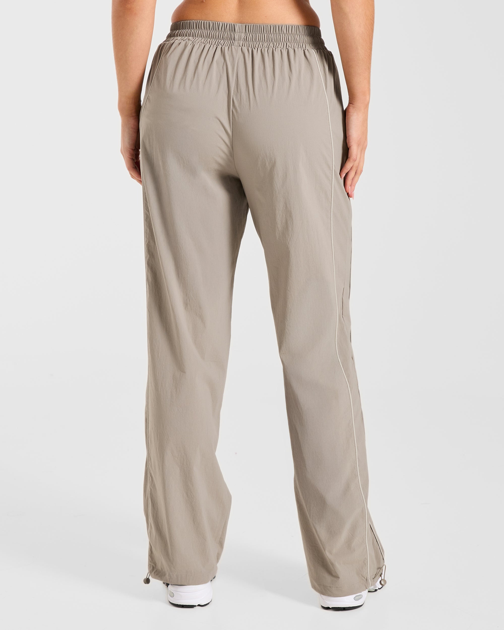 Pantalones Jogger Retro - Gris Perla