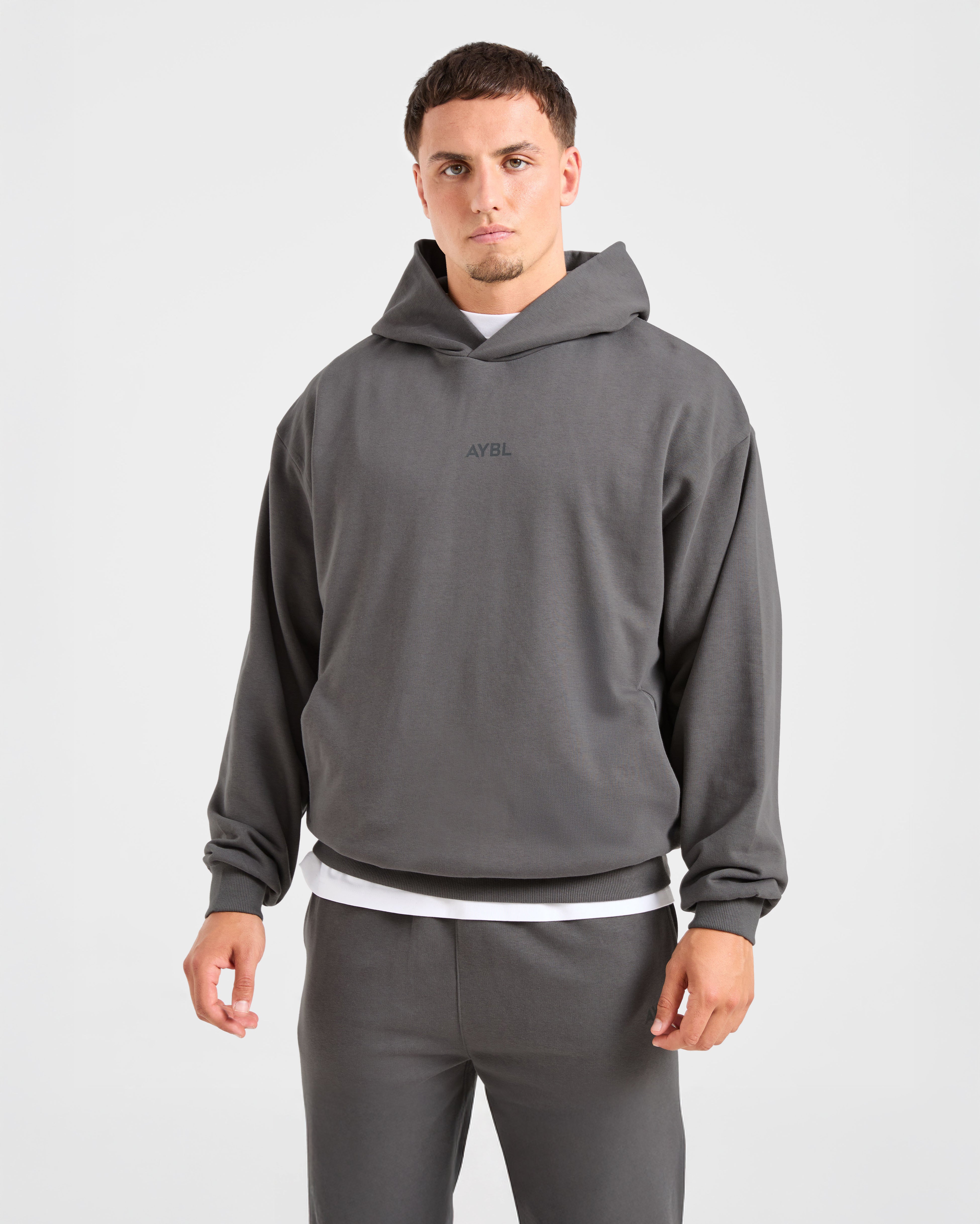 Sudadera Oversized Craft - Gris